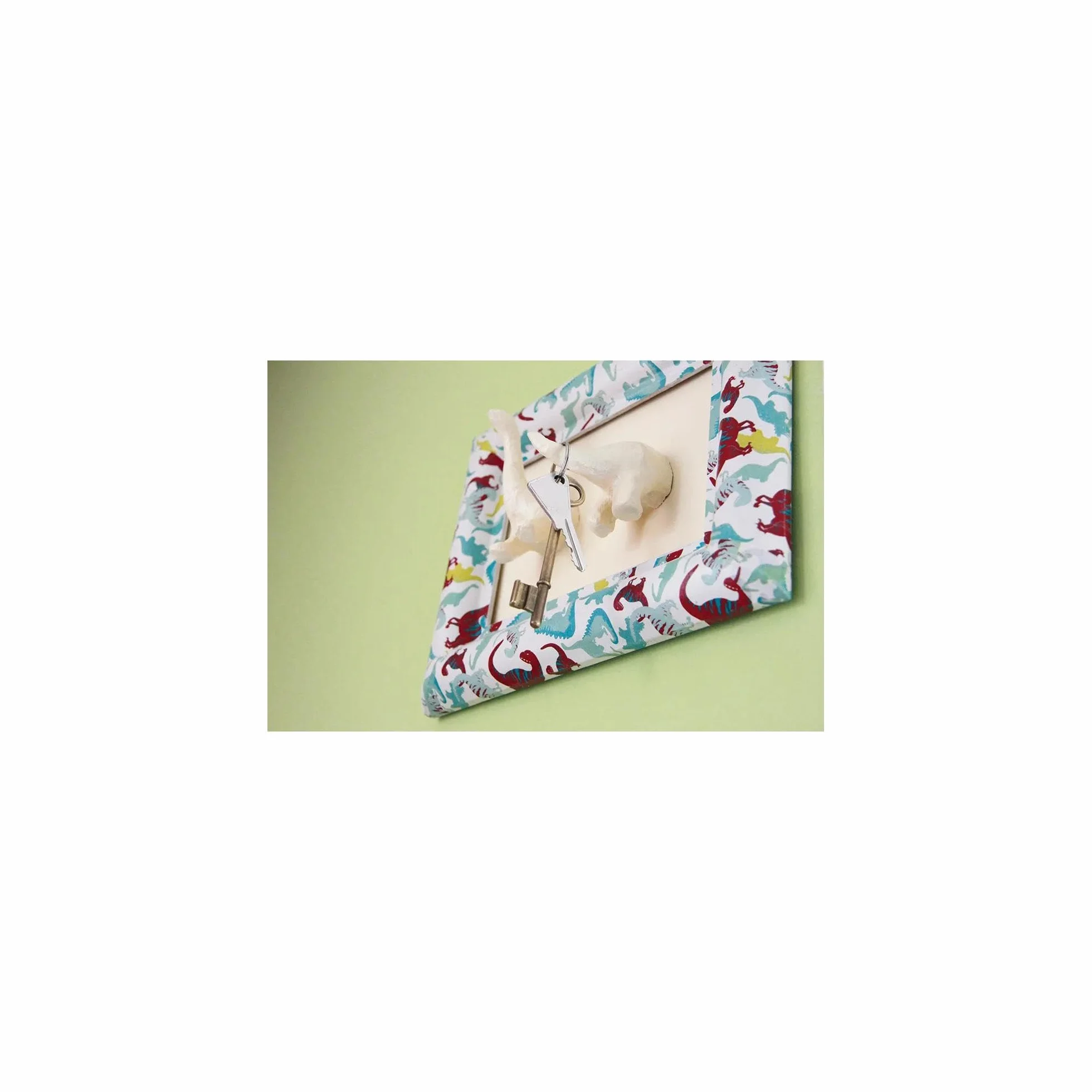 Décopatch AP101Opack Brontosaure 5 supports en papier brun pulpé 17x5x10 cm