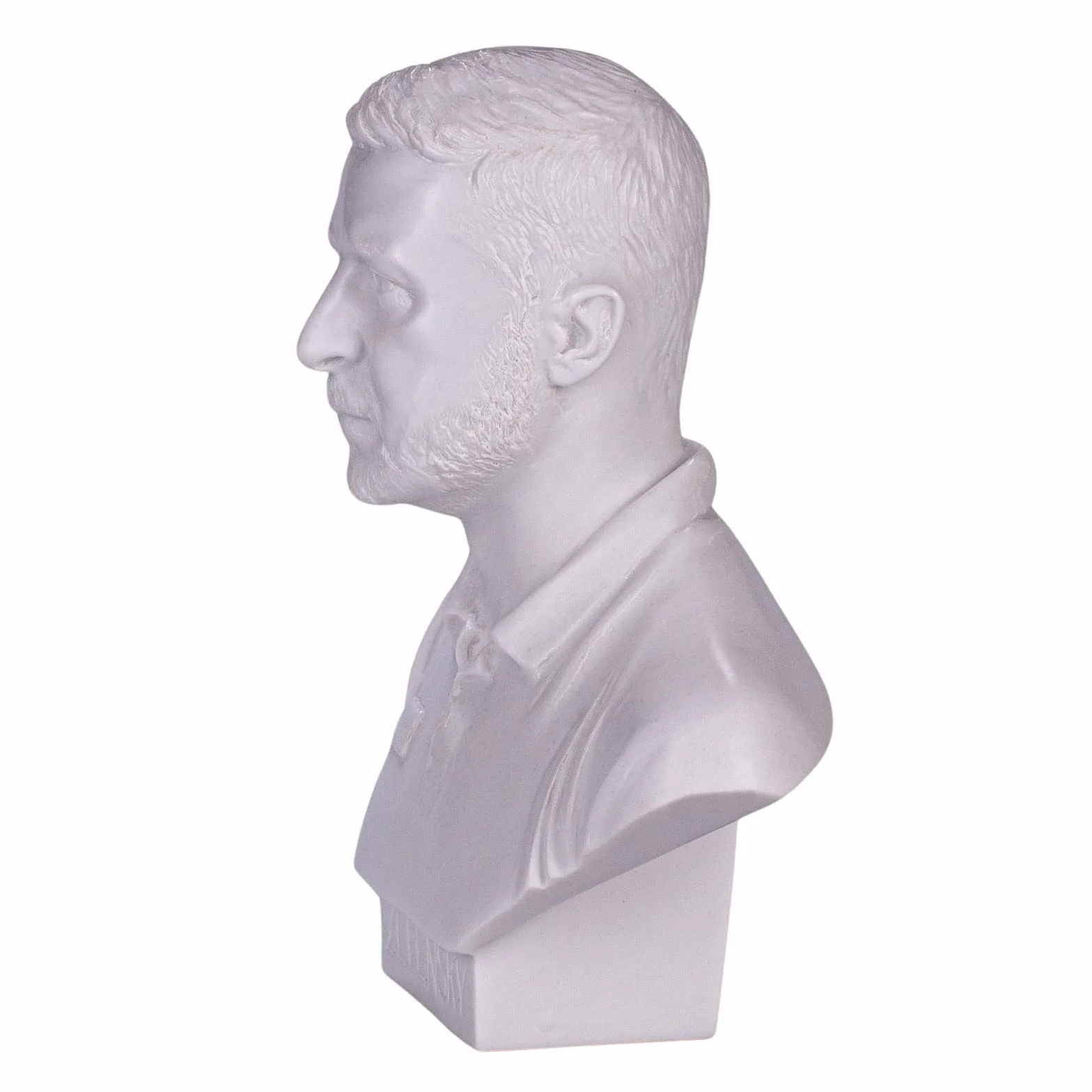 Buste en marbre Volodymyr Zelensky 15 cm