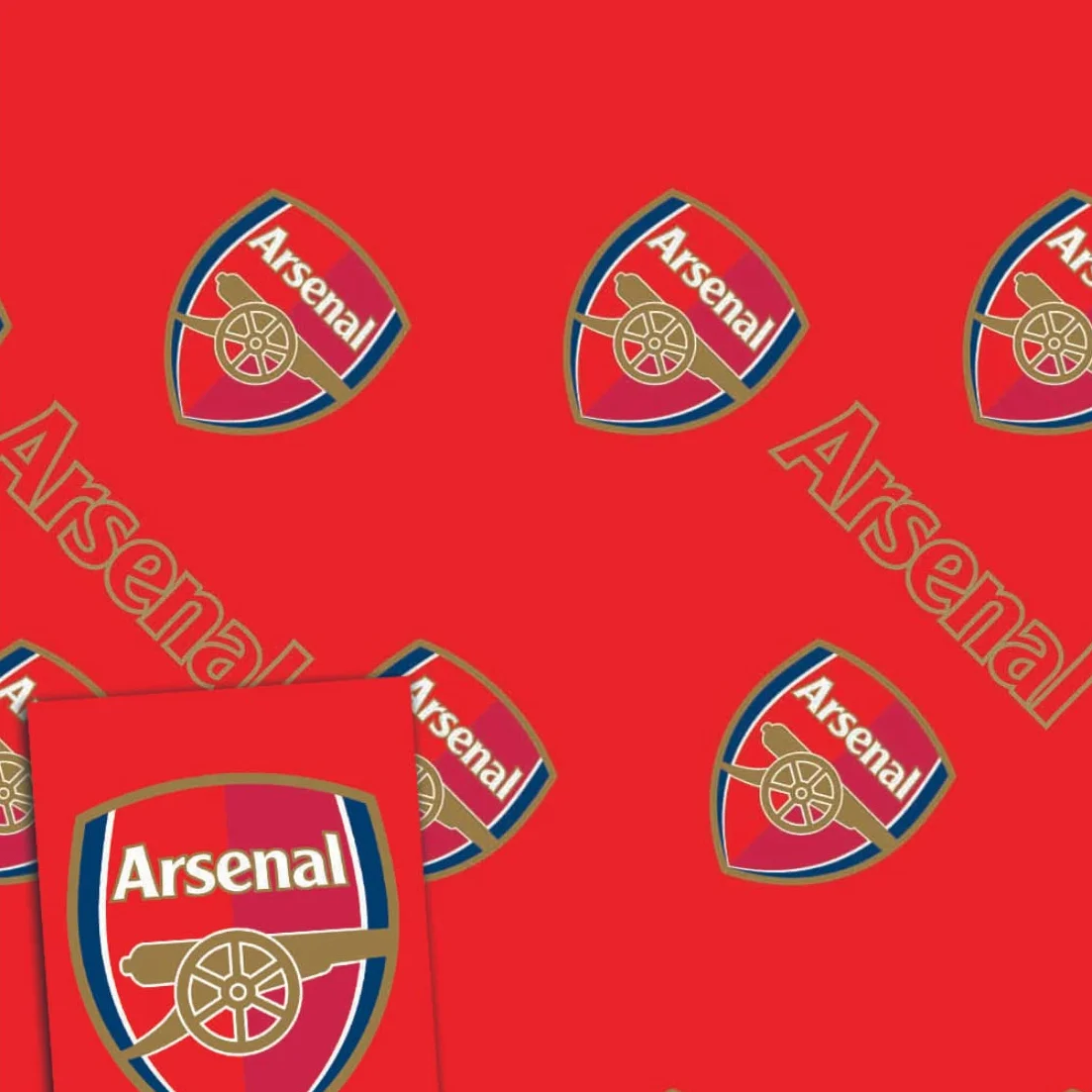 Arsenal FC papier cadeau