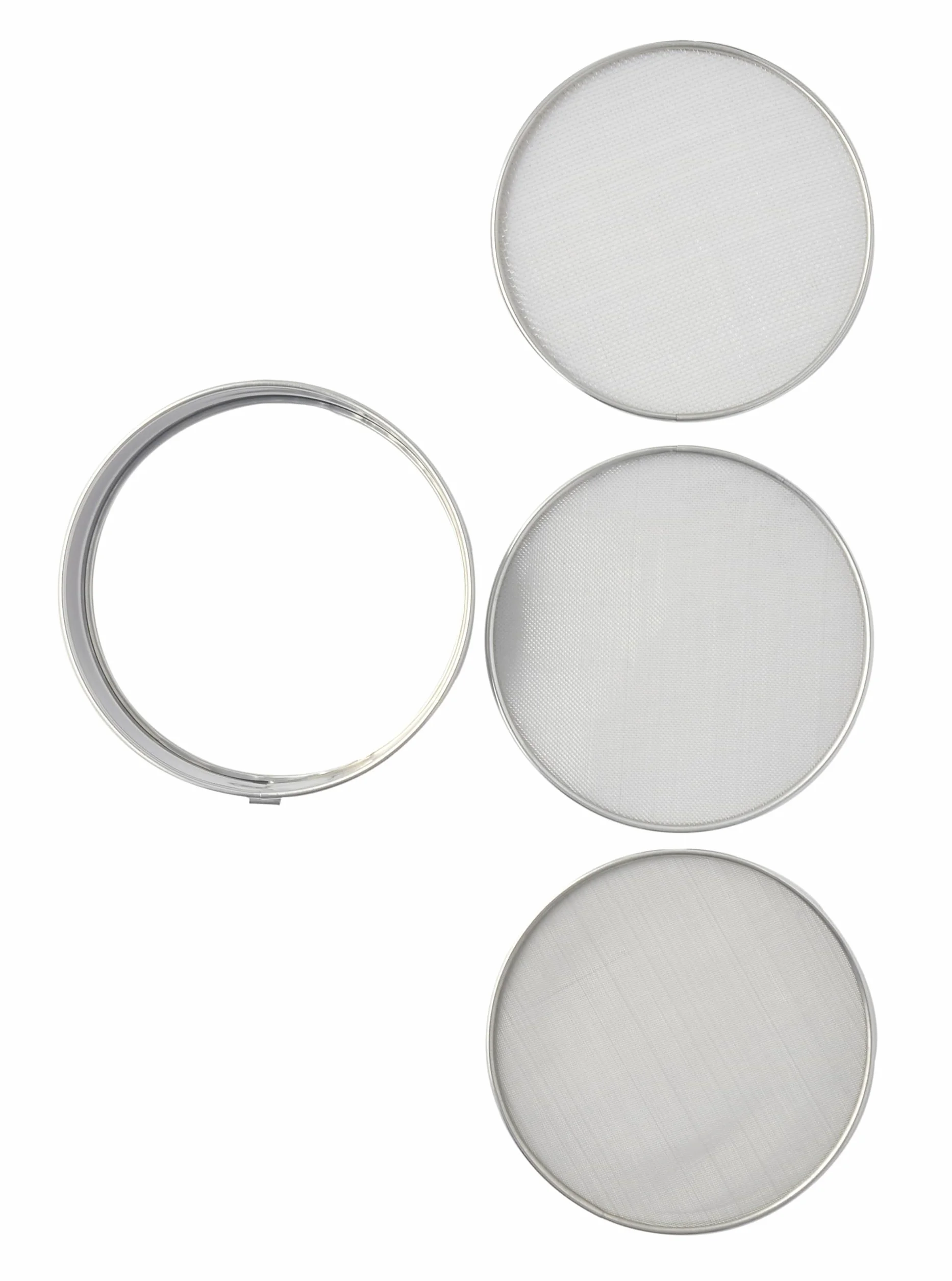 Artame ART69520 Tamis à Farine Inox Ø 20cm 3 Grilles Interchangeables Mailles Fines Moyennes Grosses