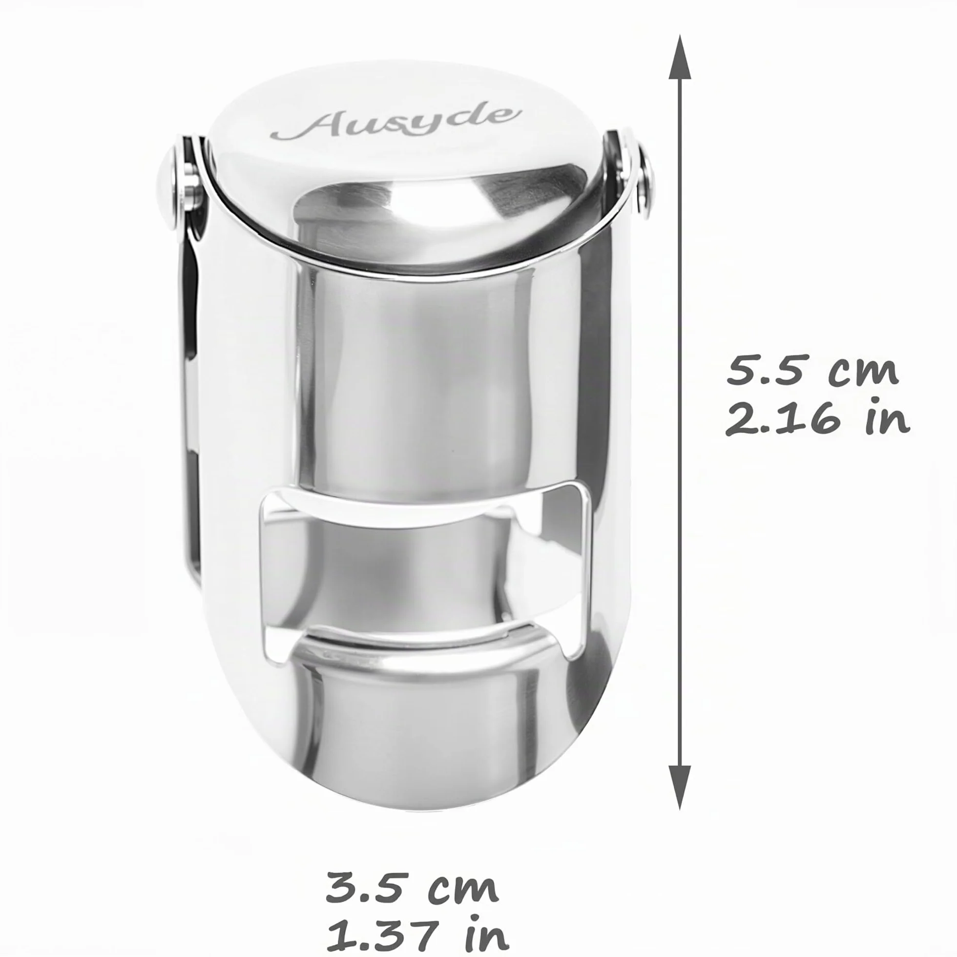 Bouchons à champagne vin acier inoxydable lot de 3 Ausyde