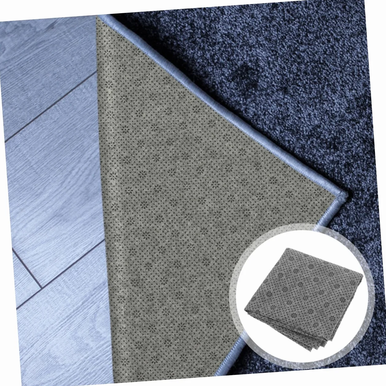 Tissu Non Tissé Antidérapant pour Tapis et Projets DIY, Large Application Allées Créations Artisanales
