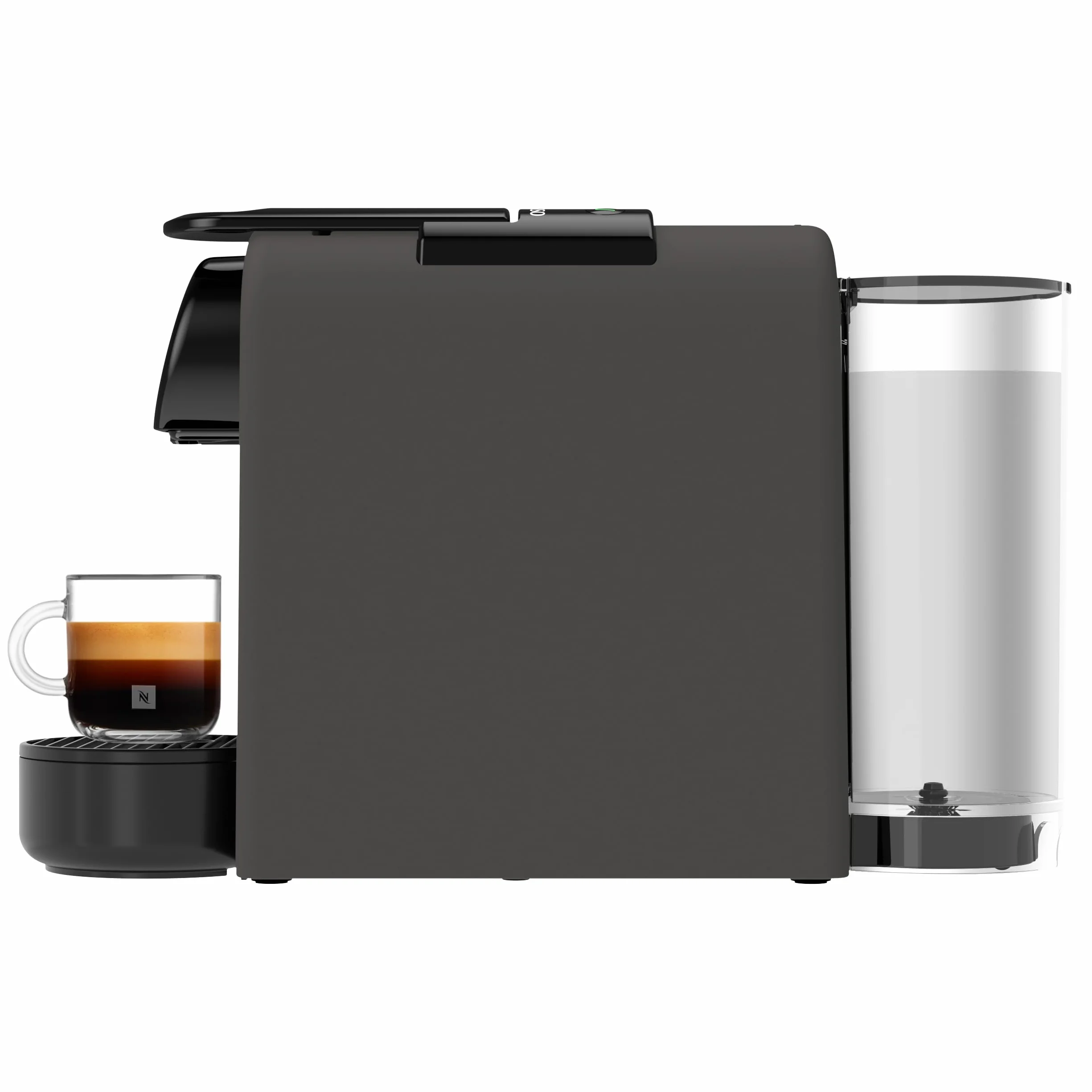 De'Longhi Nespresso Essenza Mini Machine à Café à Capsules, Pression 19 Bars, Noir Mat (EN85.BKMT)