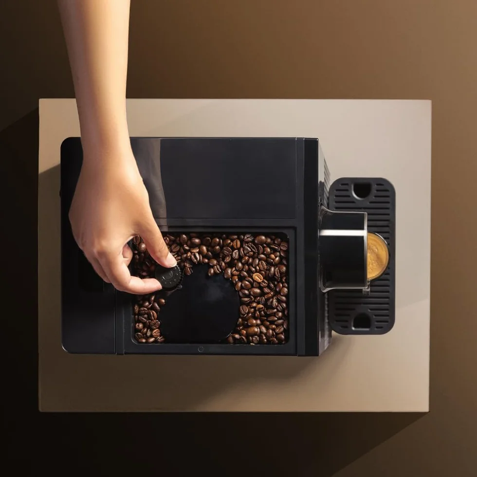 Cecotec Machine à Café Superautomatique Cremmaet Cube Rouge 1350W 19 Bars
