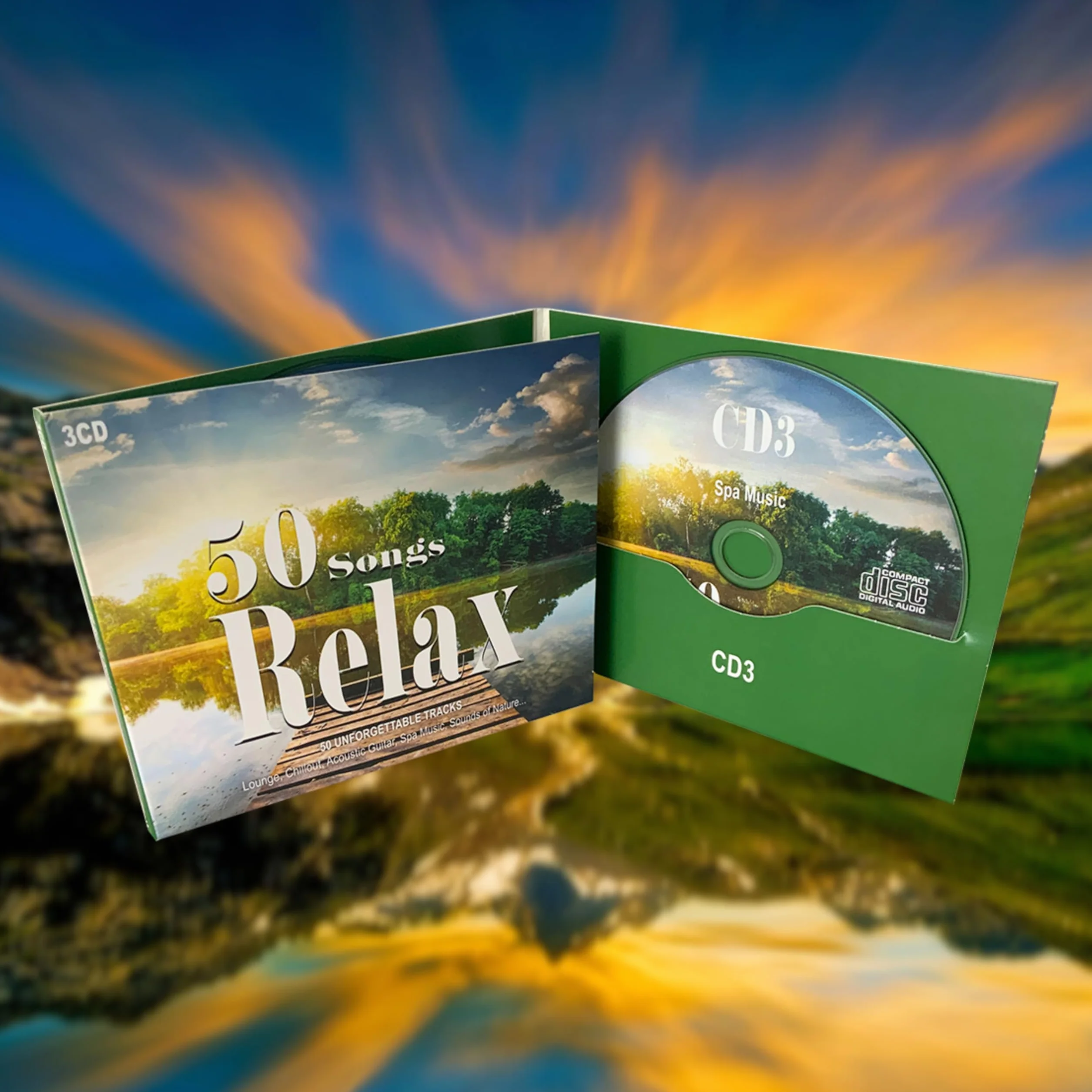 Musique Relaxante 50 Chansons, Guitare Acoustique, Son de la Nature, Chillout, Spa, Détente, Méditation