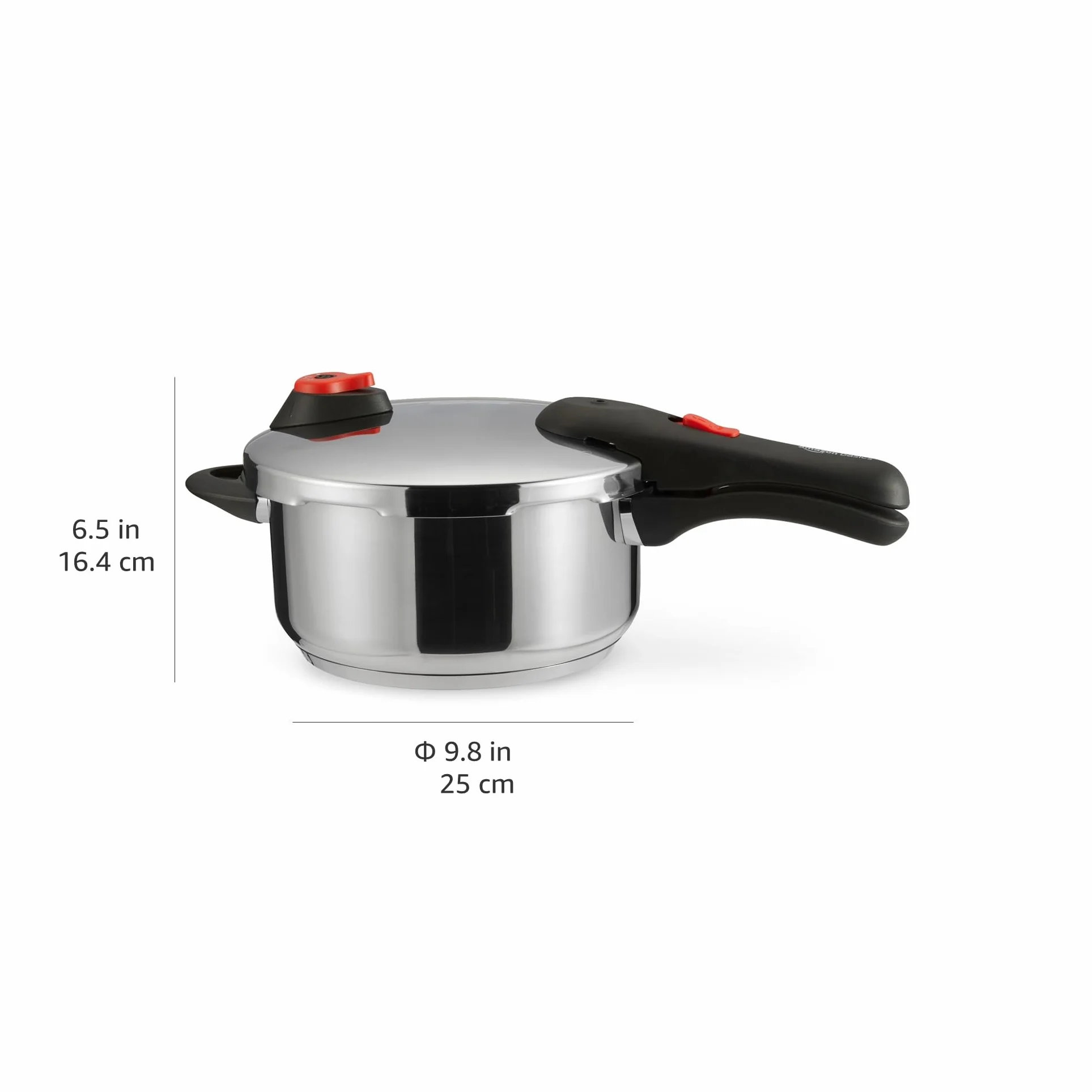 Amazon Basics Autocuiseur Acier Inoxydable 4 Litre Induction