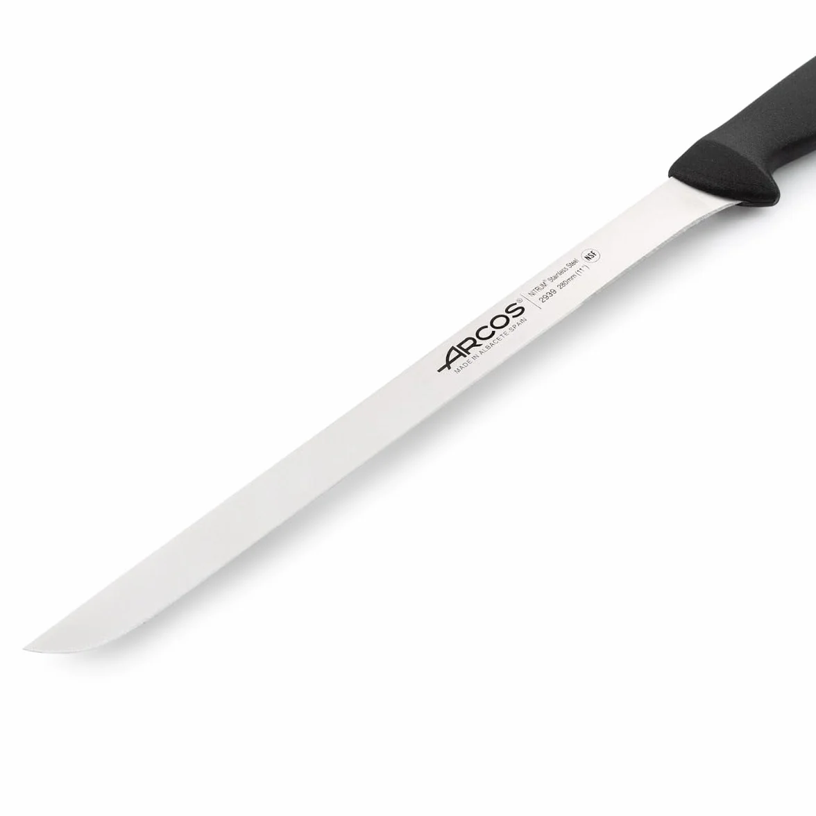 Arcos Couteau à Jambon Flexible Lame Acier Inoxydable Nitrum 28 cm Série 2900