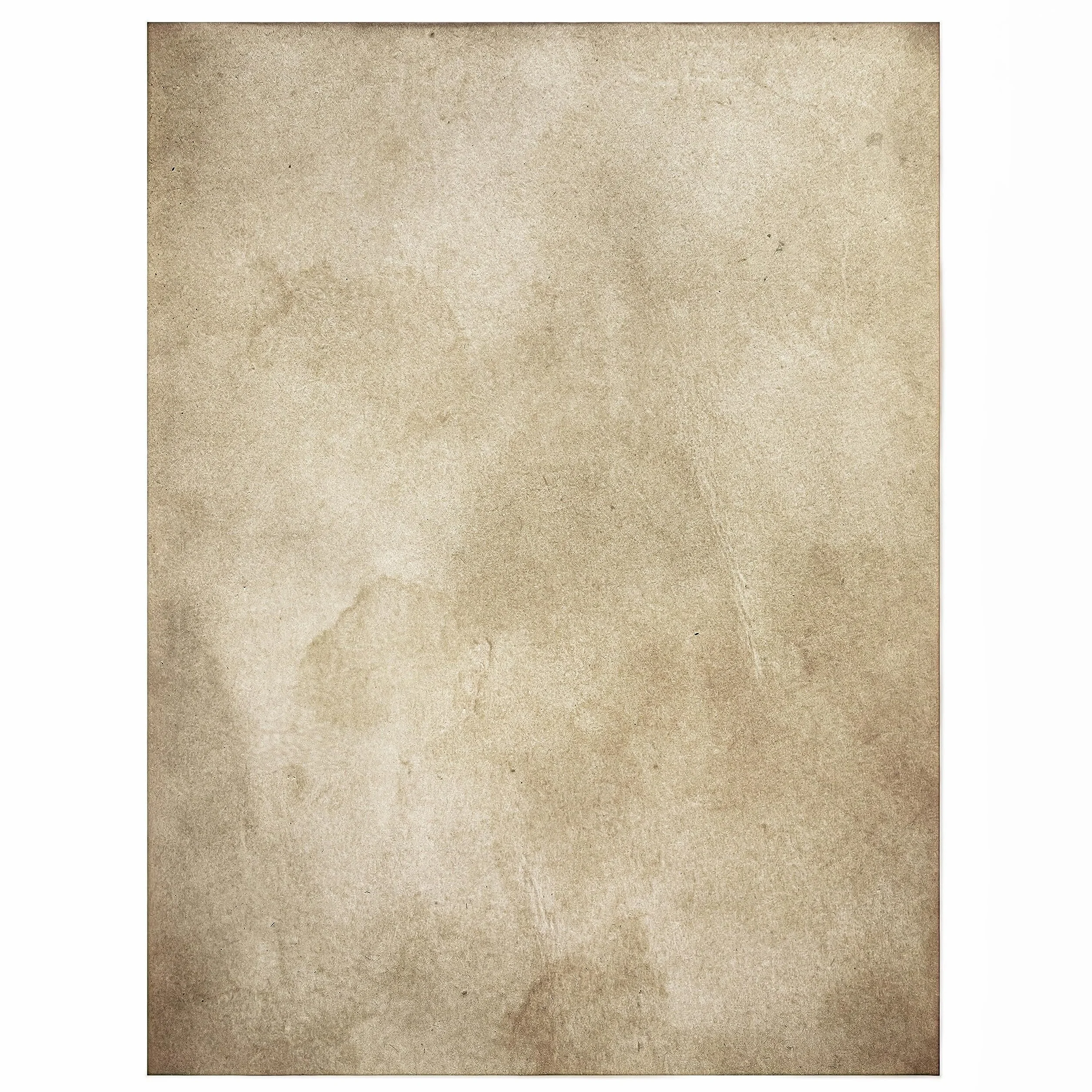 Mythrojan Papier à lettre médiéval en vélin en cuir véritable 20,3 x 27,9 cm