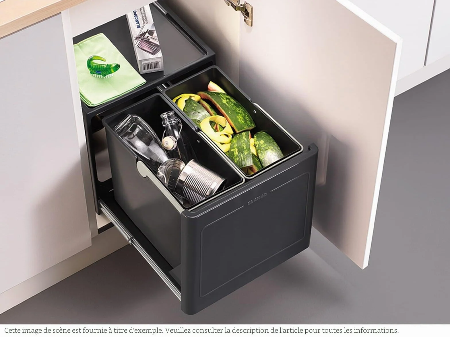 BLANCO BOTTON Pro 45/2 automatic Système de Tri des Déchets