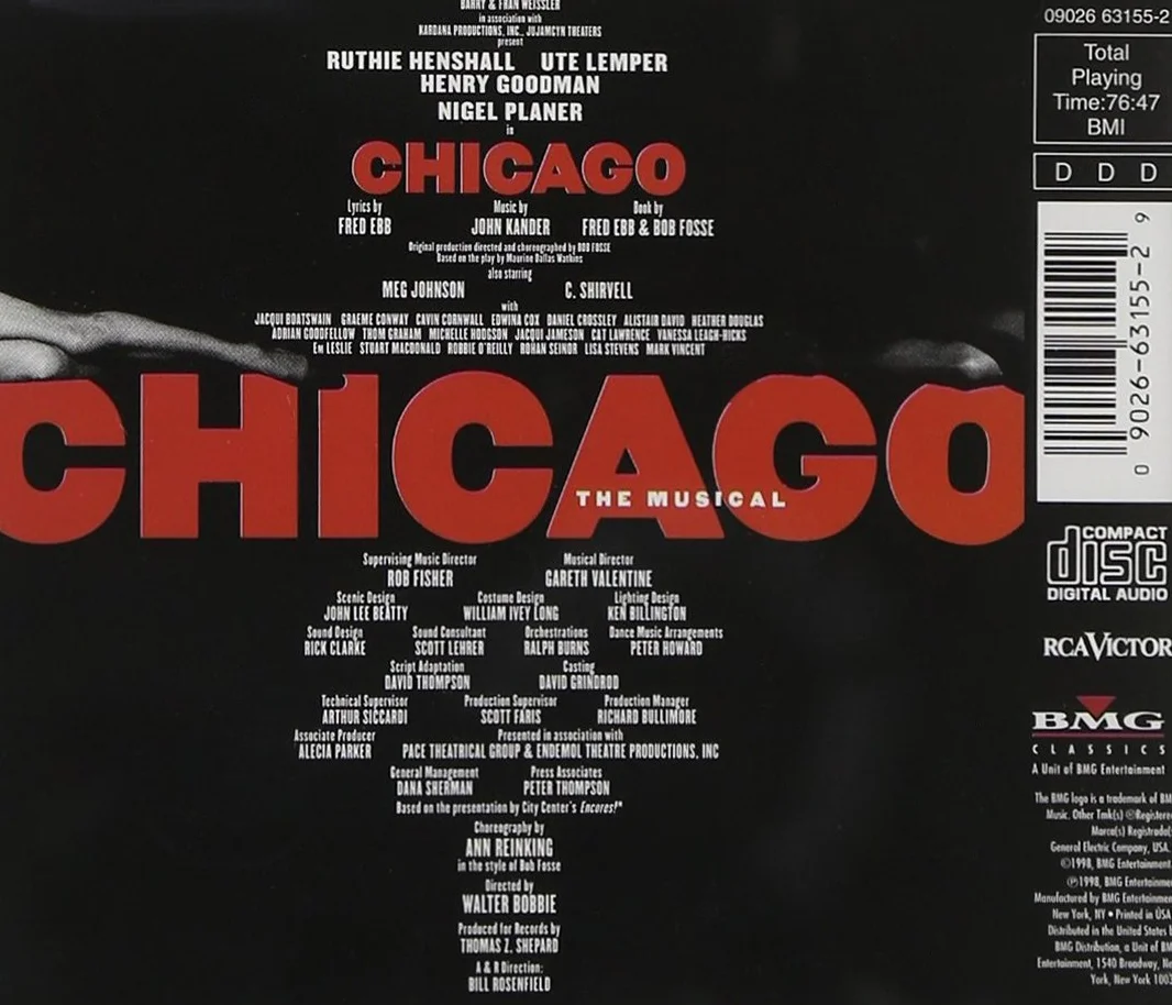 Chicago The Musical London Cast Recording
