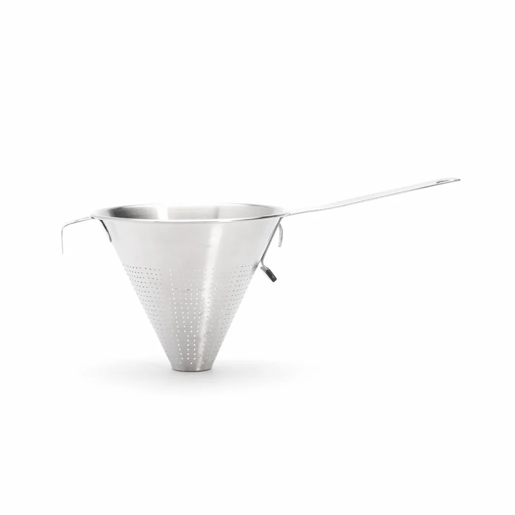 De Buyer Passe-sauce Chinois inox perforé Diamètre 18 cm Argent