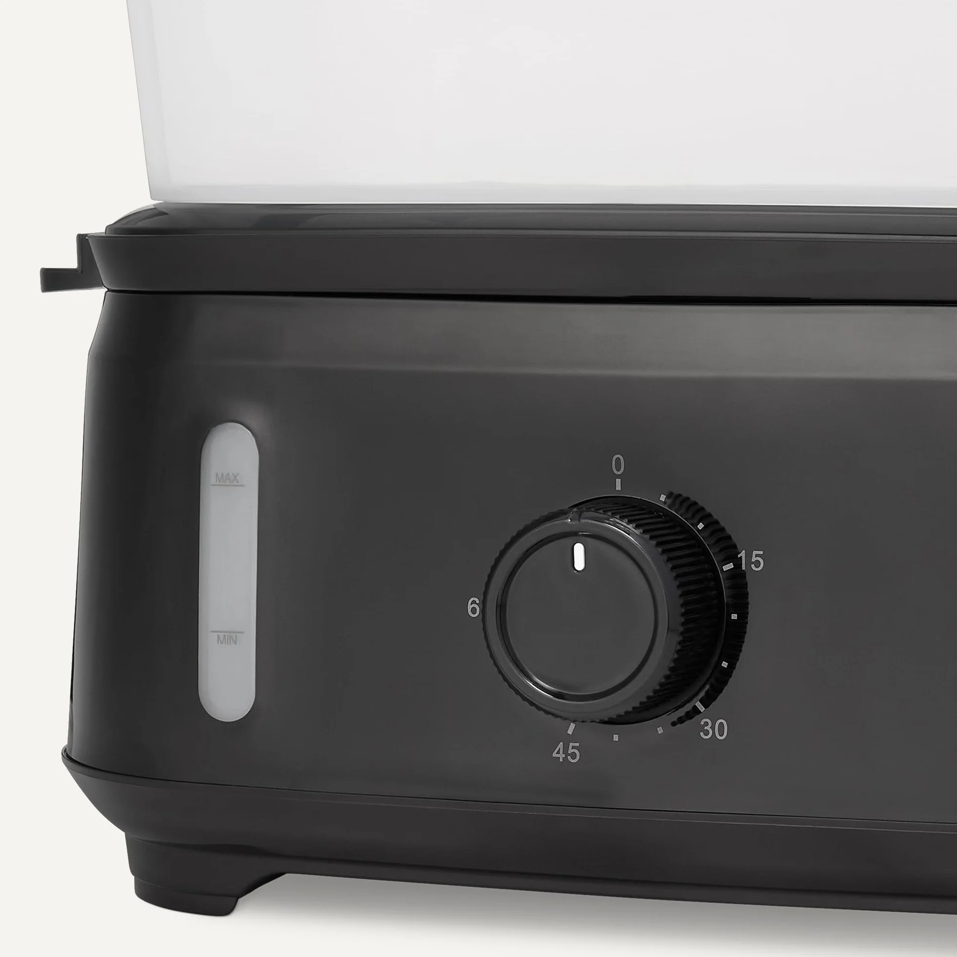 Amazon Basics Cuiseur à Vapeur Électrique 3 Étages 9L 950W Noir