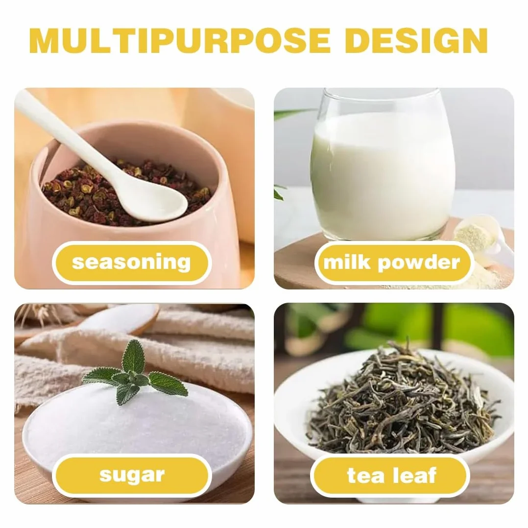 Lot De 6 Cuillere Doseuse Gramme Ensemble D'outils de Mesure pour Café Lessive Poudre Doseur Protéines Maison Cuisine