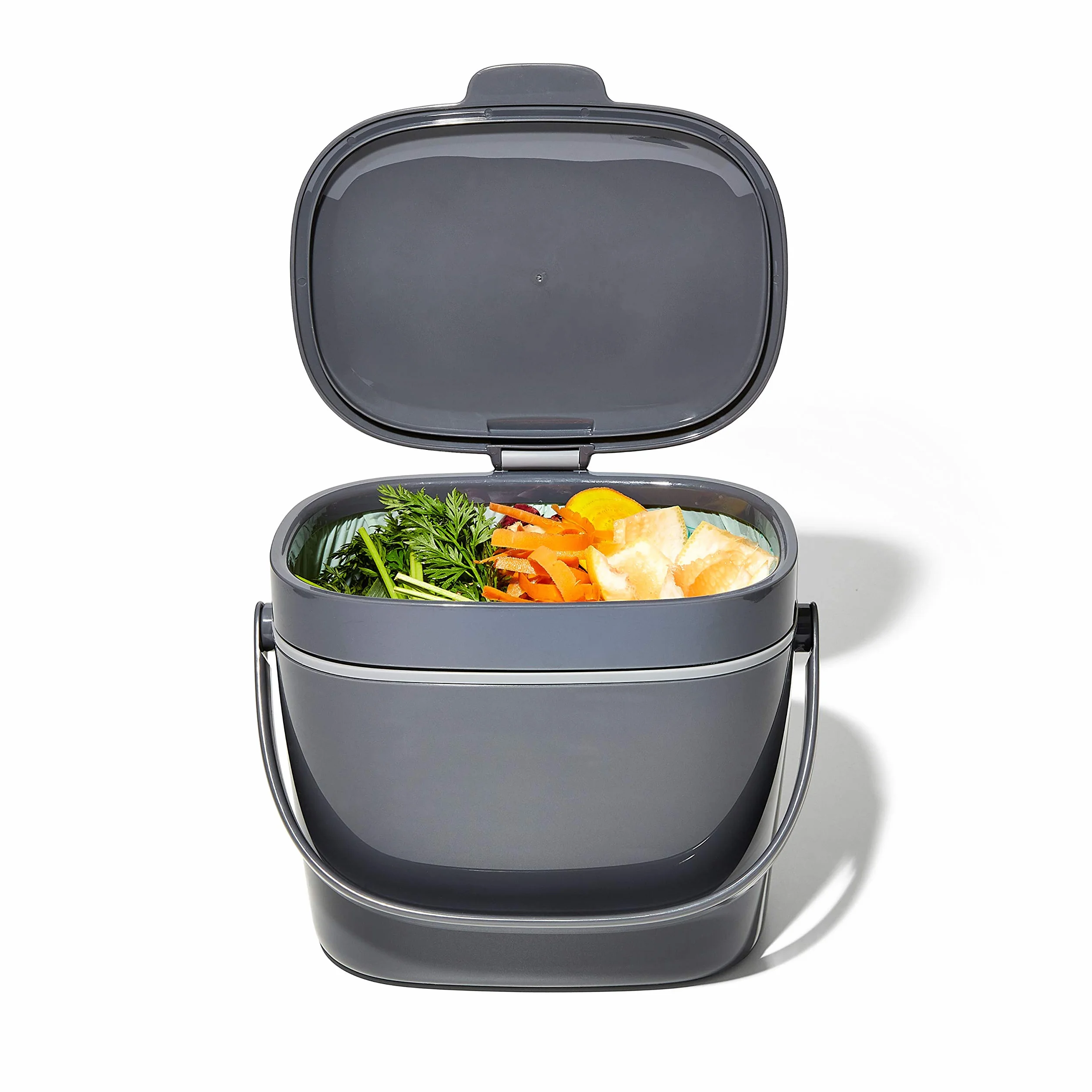 OXO Poubelle à Compost, Gris, 6.6 L