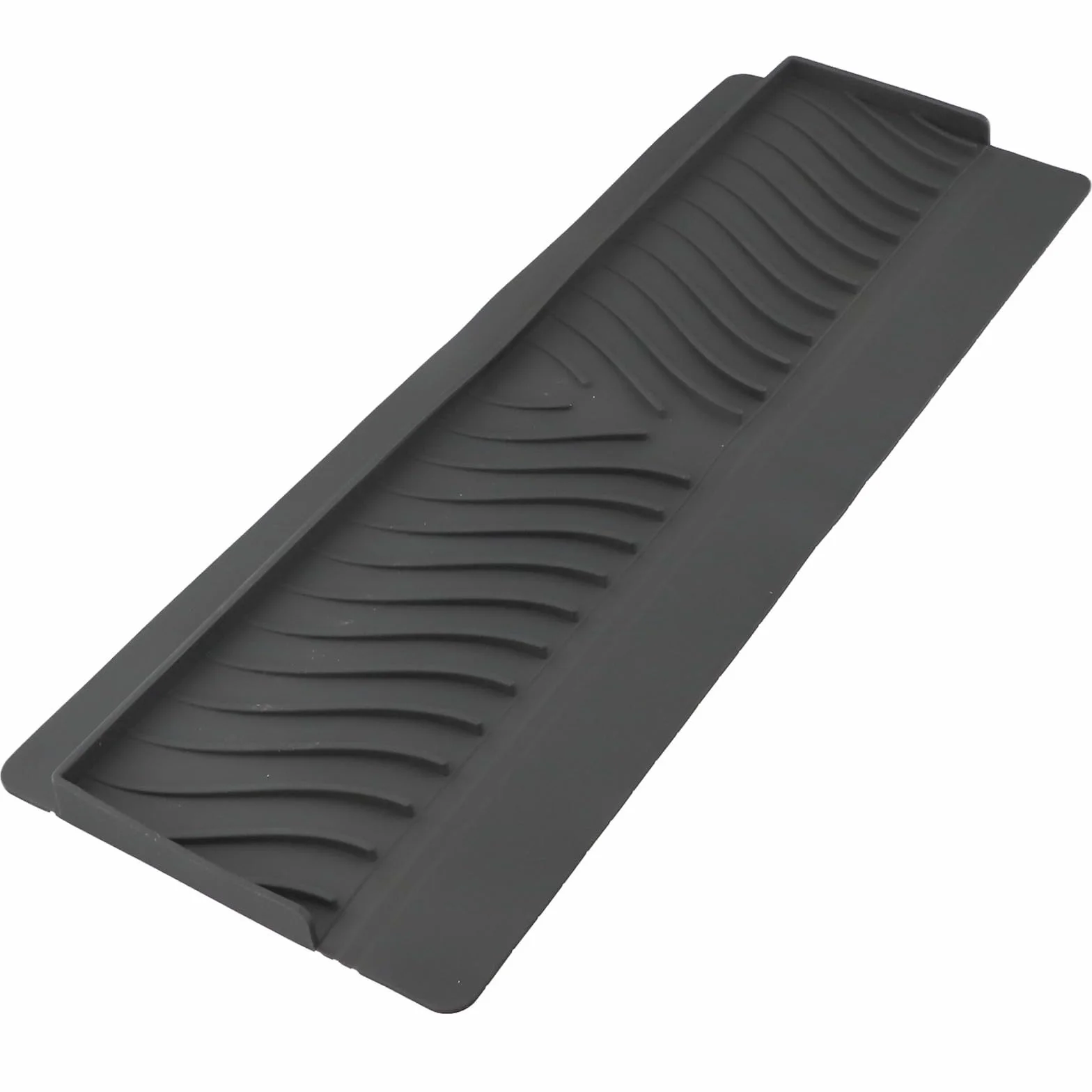 Évier de cuisine en silicone noir protection bords anti-éclaboussures compatible acier inoxydable granit quartz