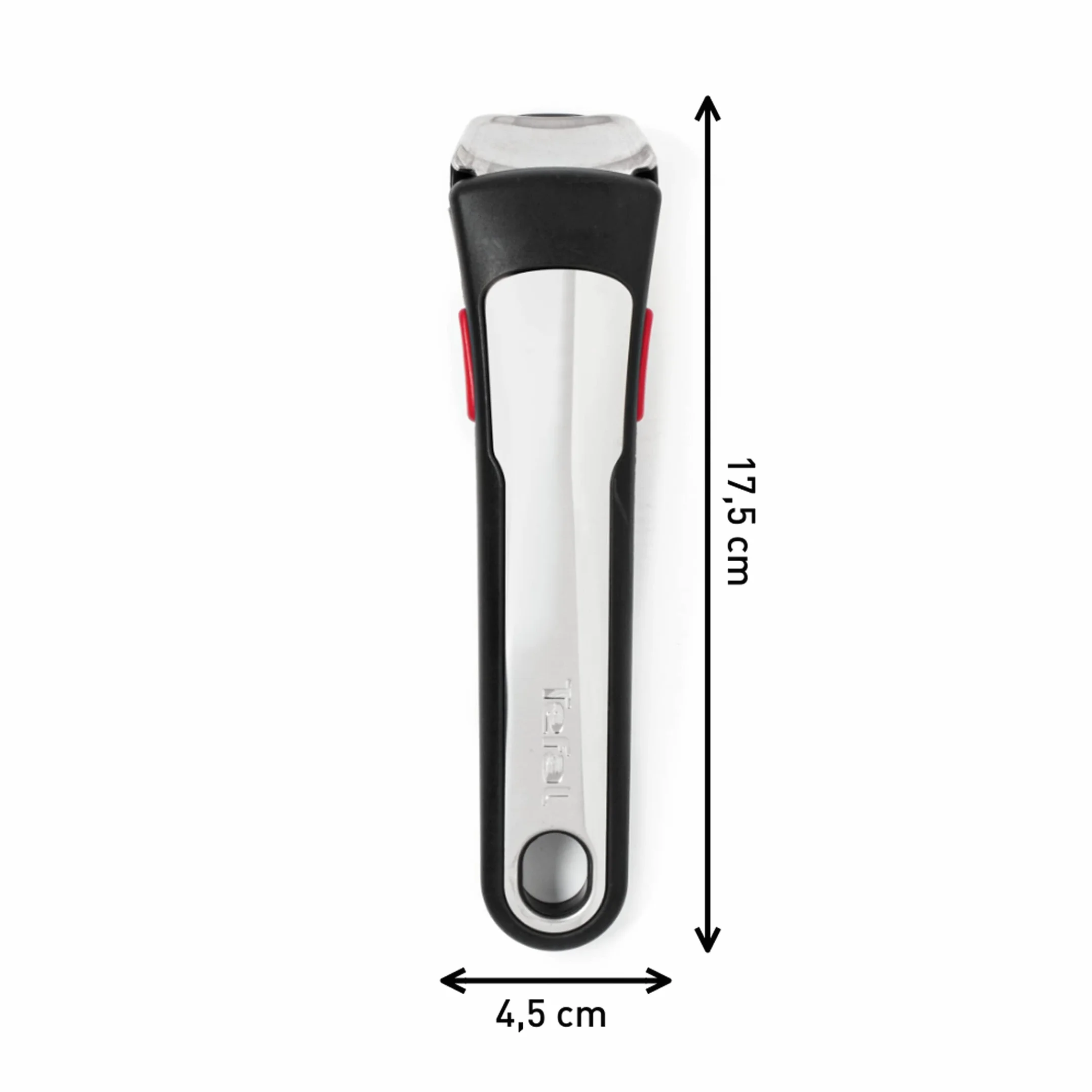 Tefal Ingenio Poignée amovible Premium noire Empilable Verrouillage sécurité 3 points