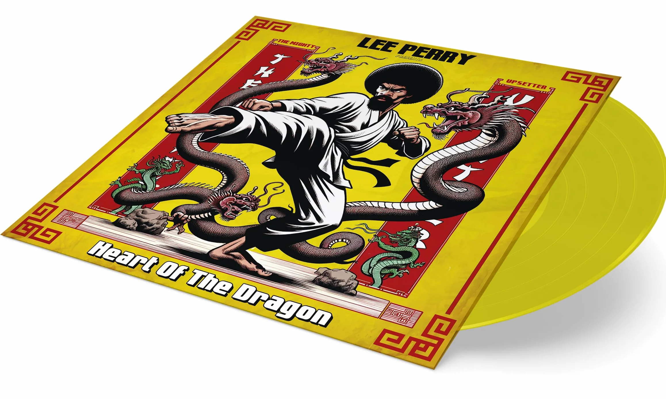 Heart Of The Dragon 30cm Jaune
