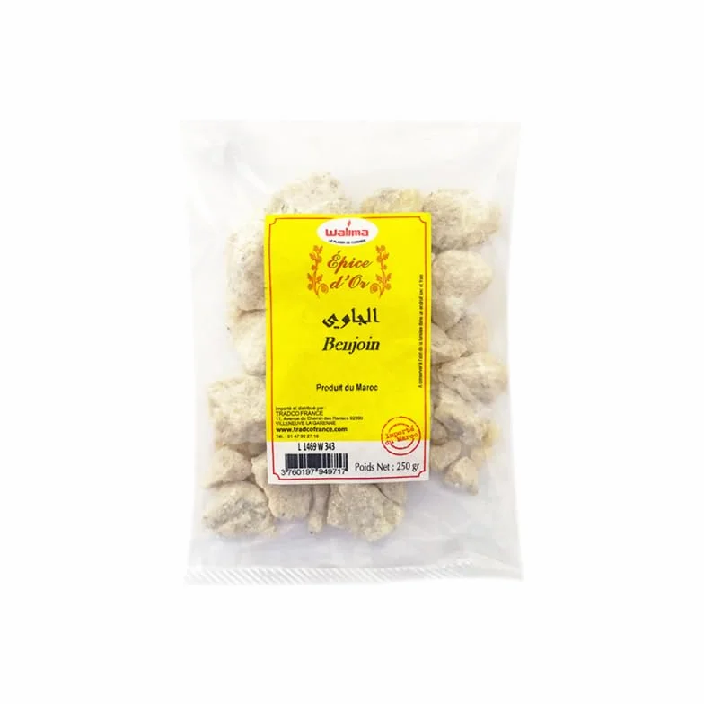 Encens Jawi Benjoin 250g Epice d'Or Pierre Naturelle Pure