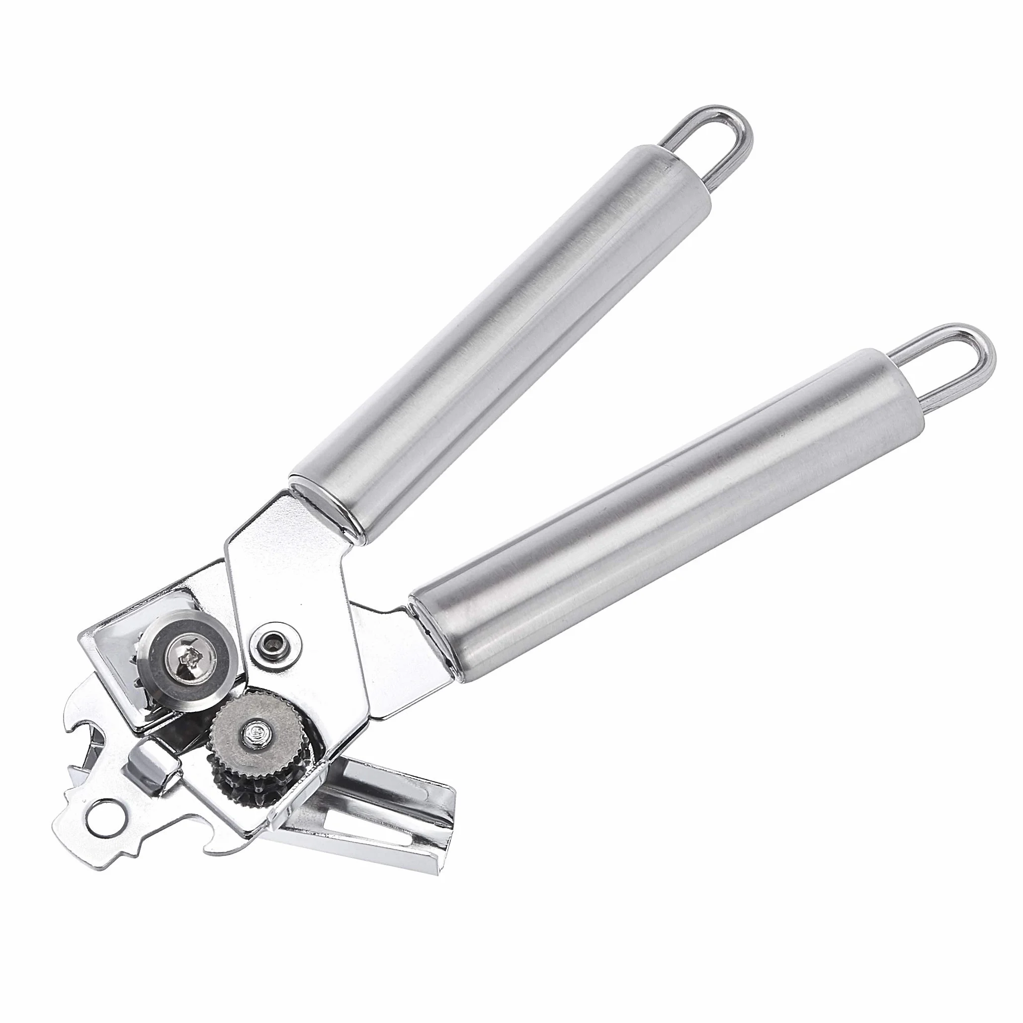 Amazon Basics Ouvre-boîte manuel 3 en 1 acier inoxydable 21.59 x 5.08 x 4.45 cm