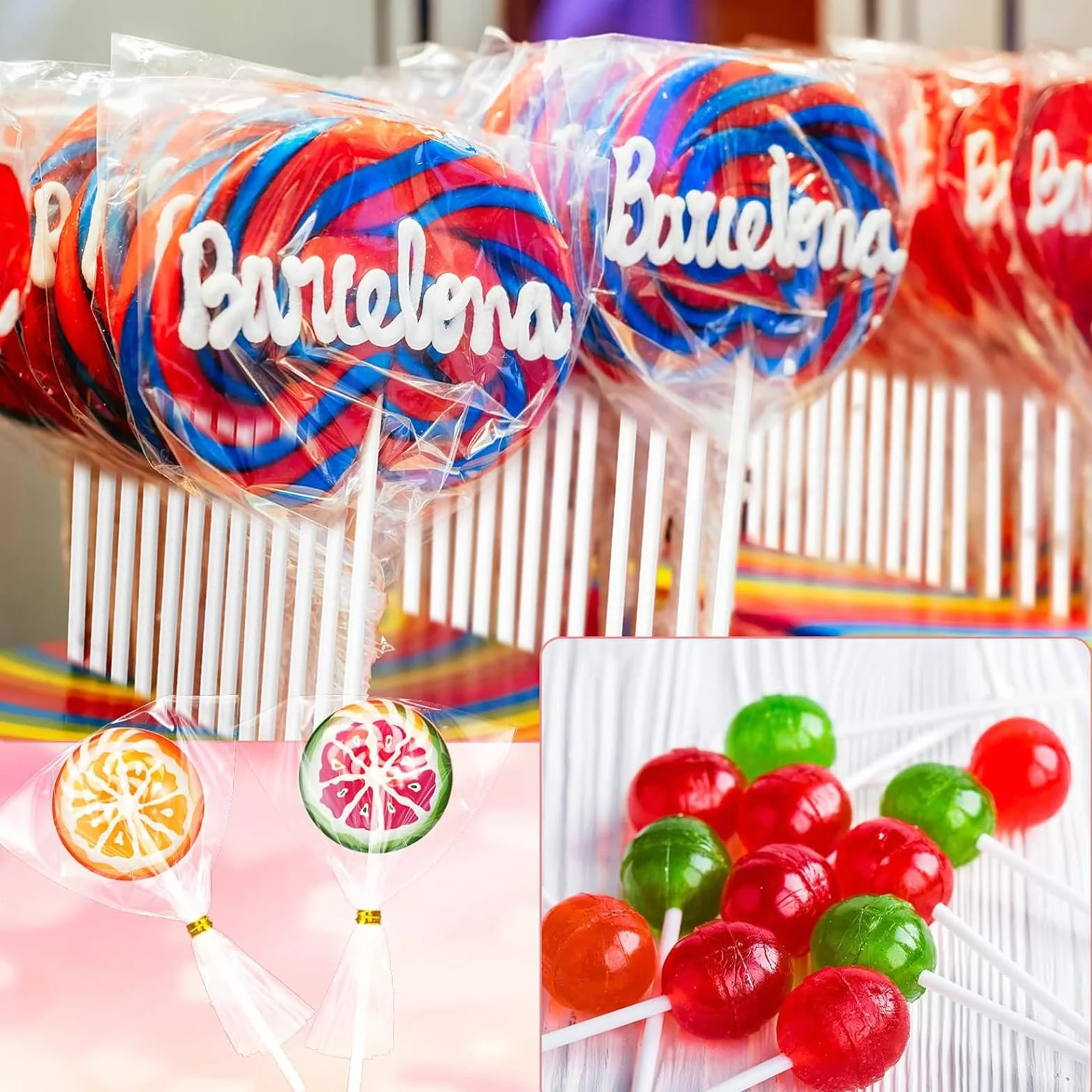 200 Pièces Bâtons pour Cake Pop 10 cm 15 cm Papier Solide Sucettes Gâteaux Desserts Blancs