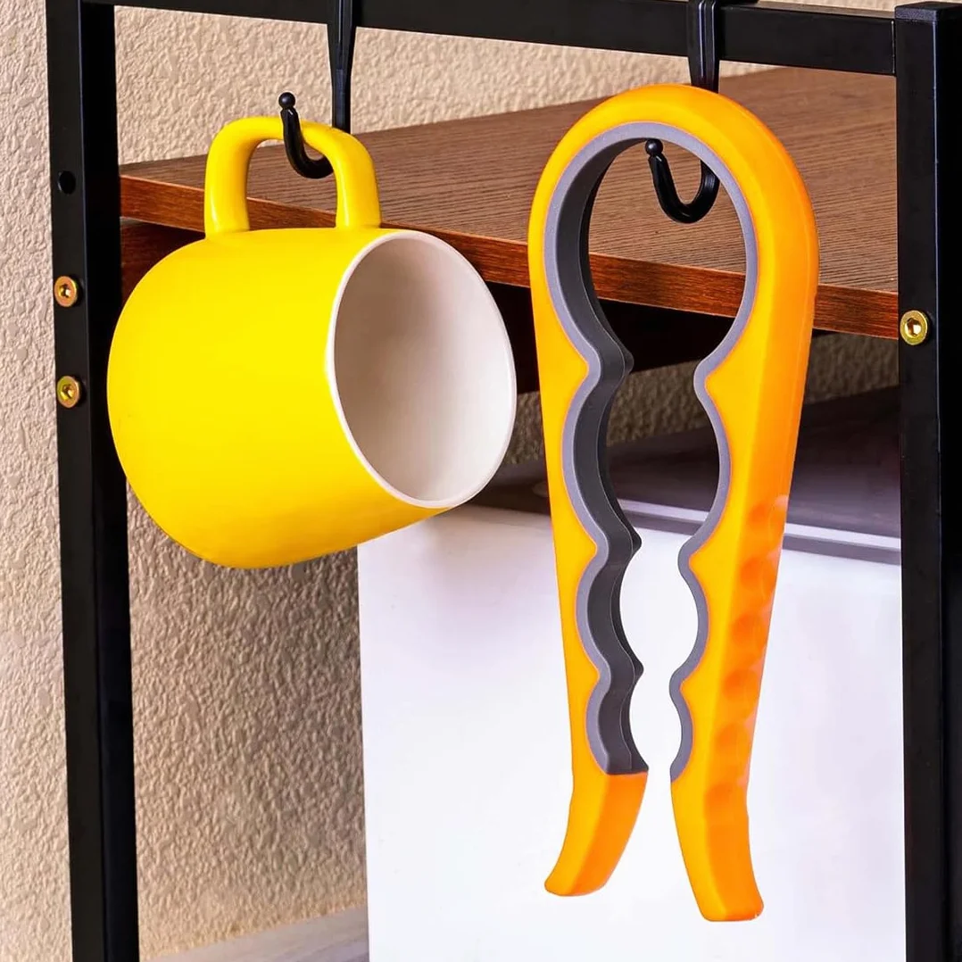 SULIUDAJI Ouvre Bocal Multifonctionnelle Manuel Plastique Ouvre Boîte Ouvre Bouteille
