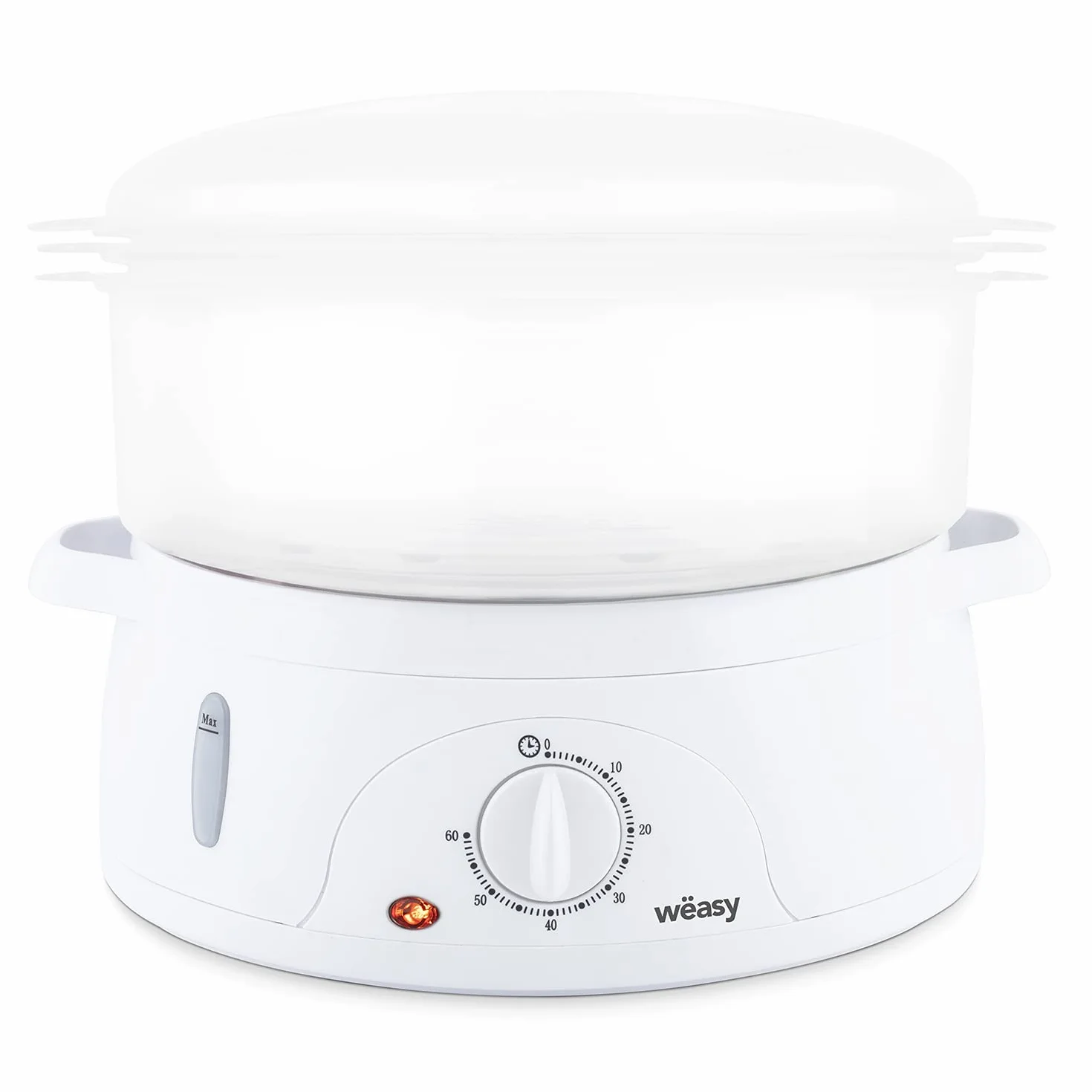 Cuiseur Vapeur Électrique VEGE8 Multifonction 9L 3 Niveaux Amovibles Minuteur 60min