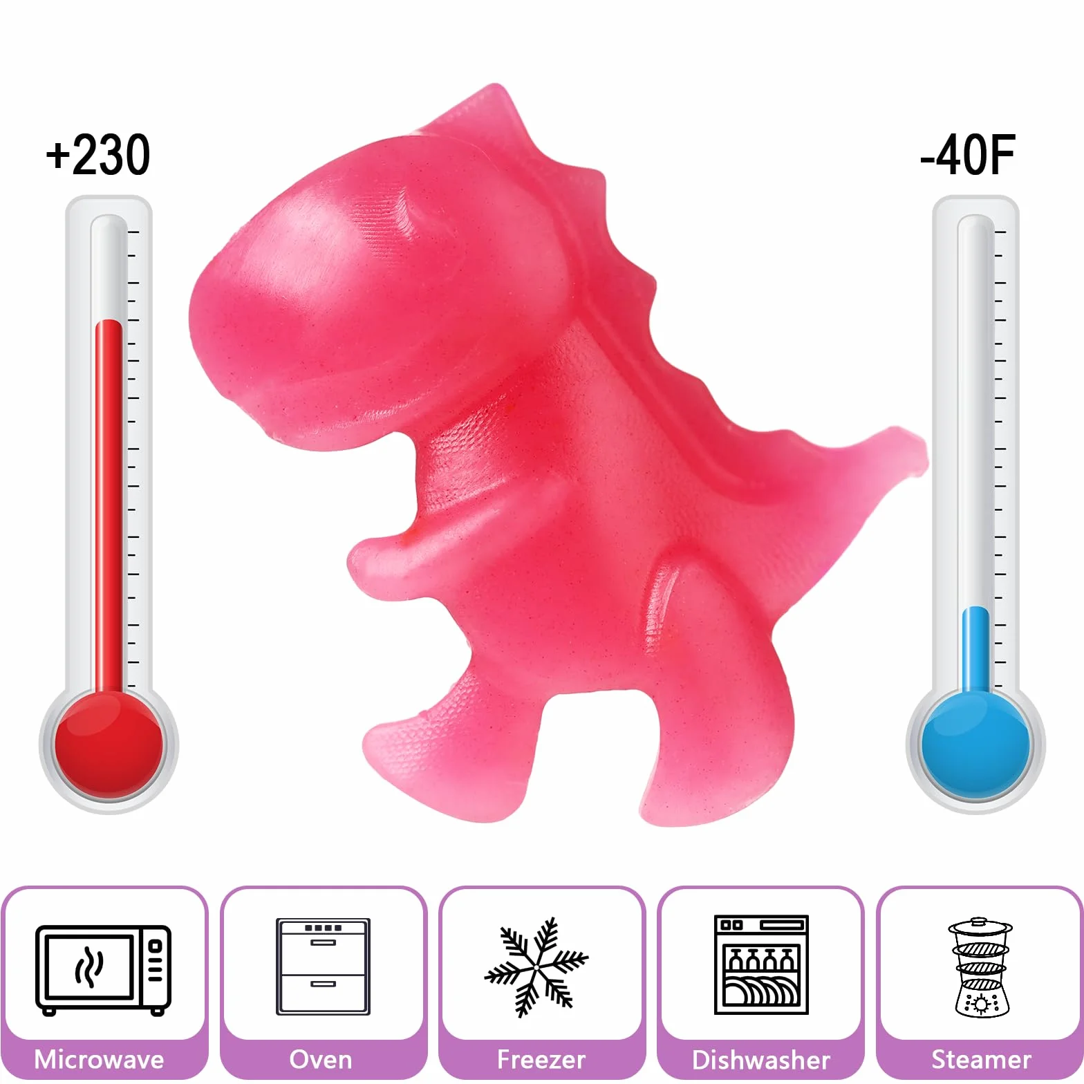 Moules à Bonbons en Silicone Antiadhésif, Moules à Chocolat Réutilisables avec Compte-Gouttes, Spatule, 50 Sachets, Attaches Torsadées