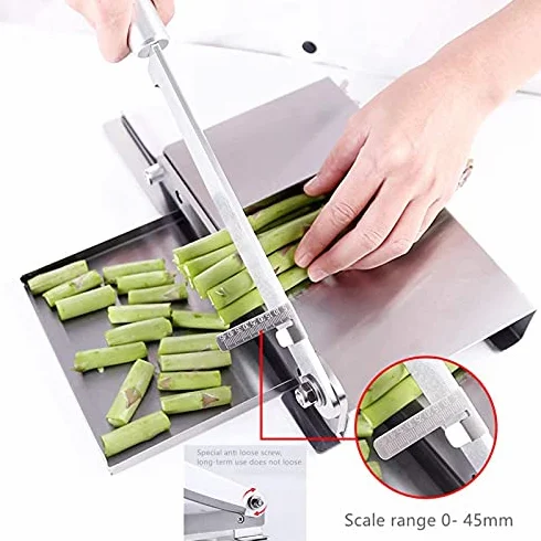Coupe-viande professionnel acier inoxydable guillotine poulet canard poisson agneau équipement boucher