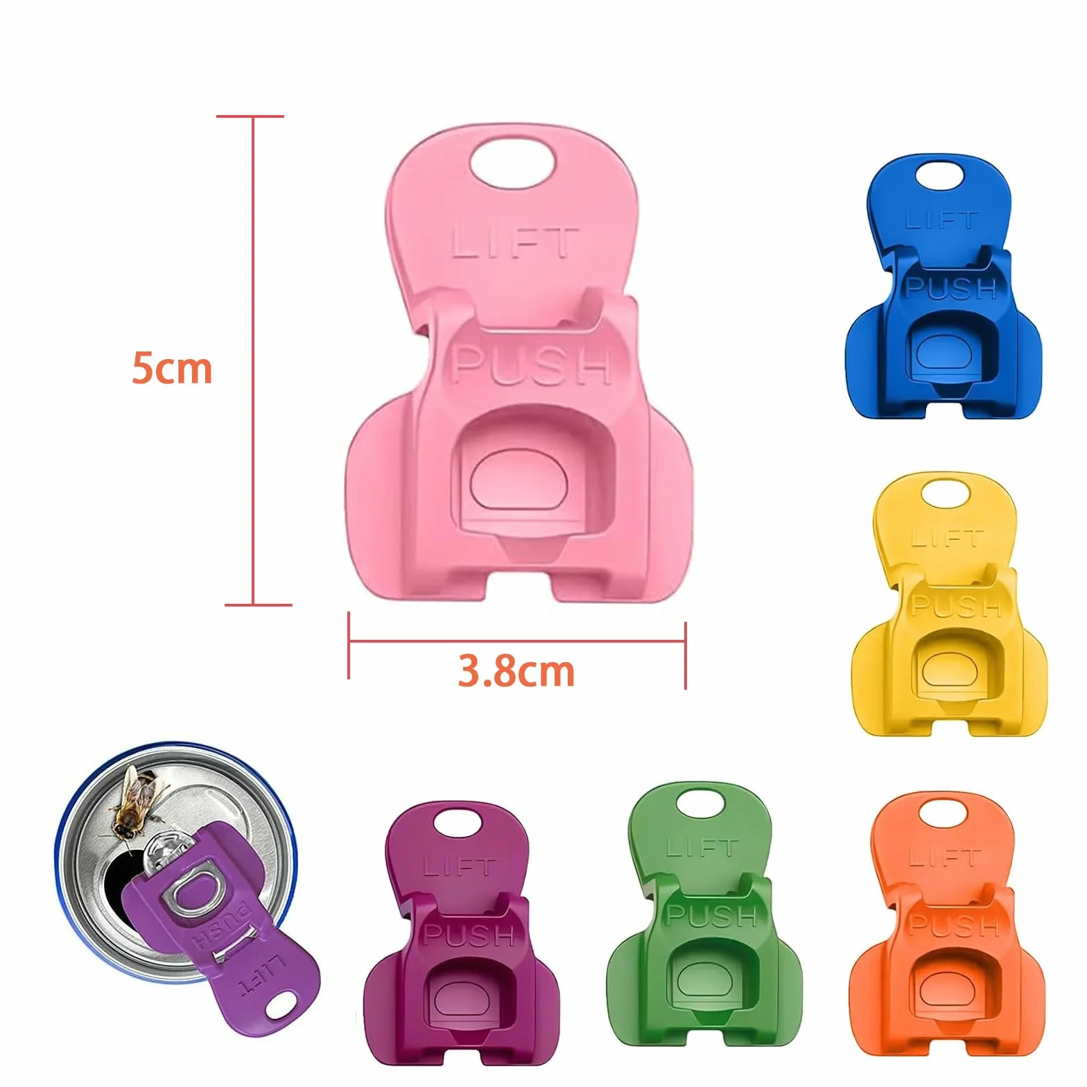 Ouvre-boîtes de Bière Manuel Canette Soda Aluminium 12 Pièces
