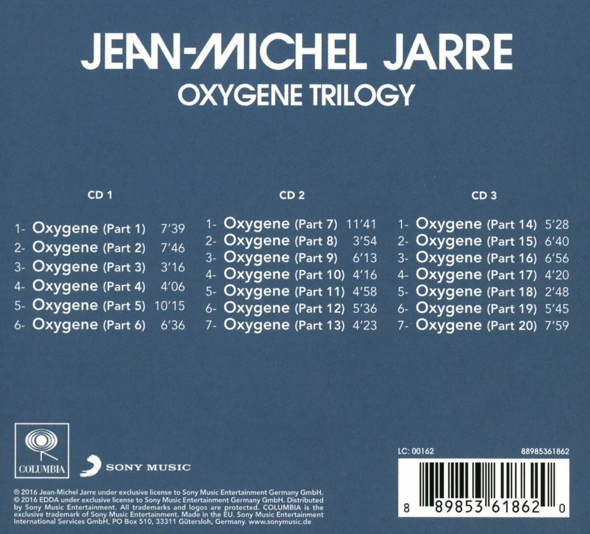 SONY MUSIC CATALOG Oxygene Trilogy