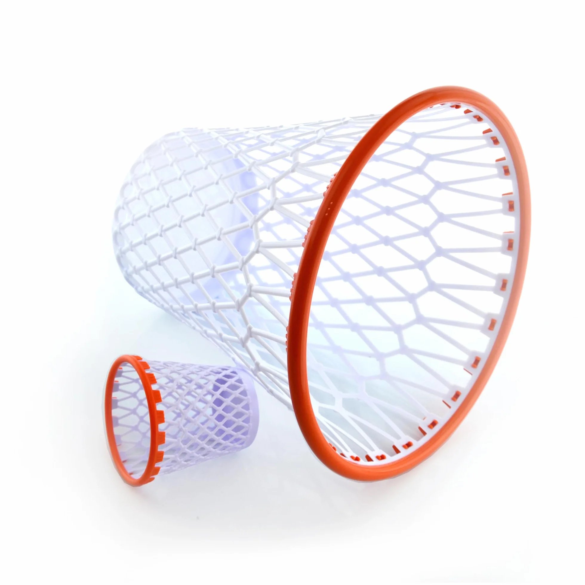 Poubelle Basket Lovers Lavable Résistante Recyclable Idéal pour Décorer Chambre avec Porte-crayons