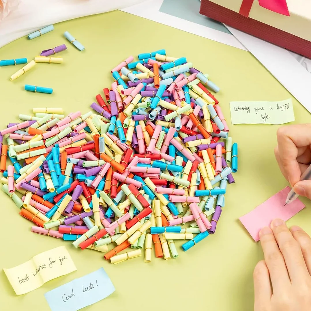 Petit Parchemin Capsules De Messages Rouleaux De Parchemin Miniatures Souhaits, 200 pièces