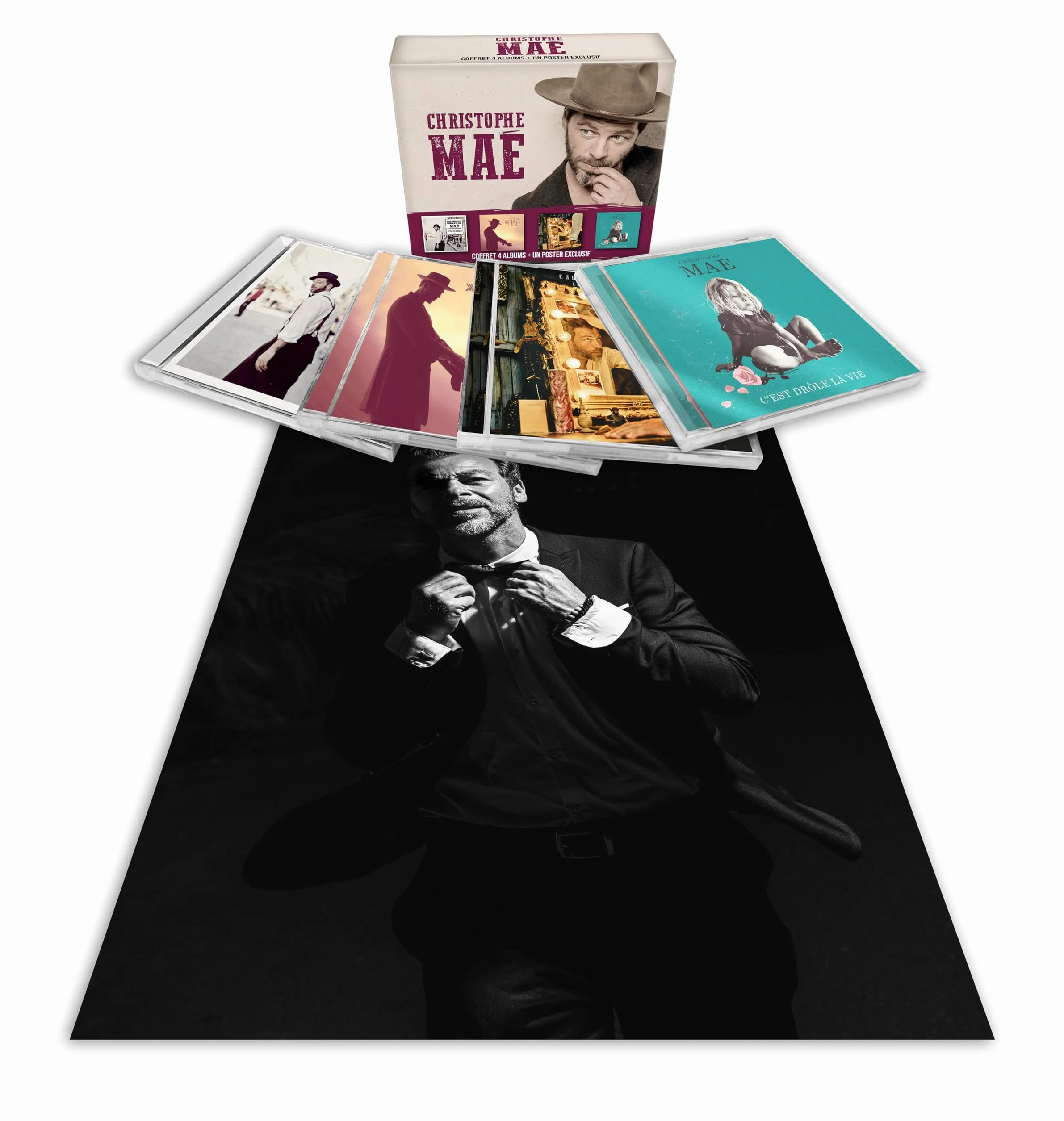 Coffret 4 Albums Je Veux du Bonheur l'Attrape-Rêves la Vie d'Artiste C'Est Drôle la Vie