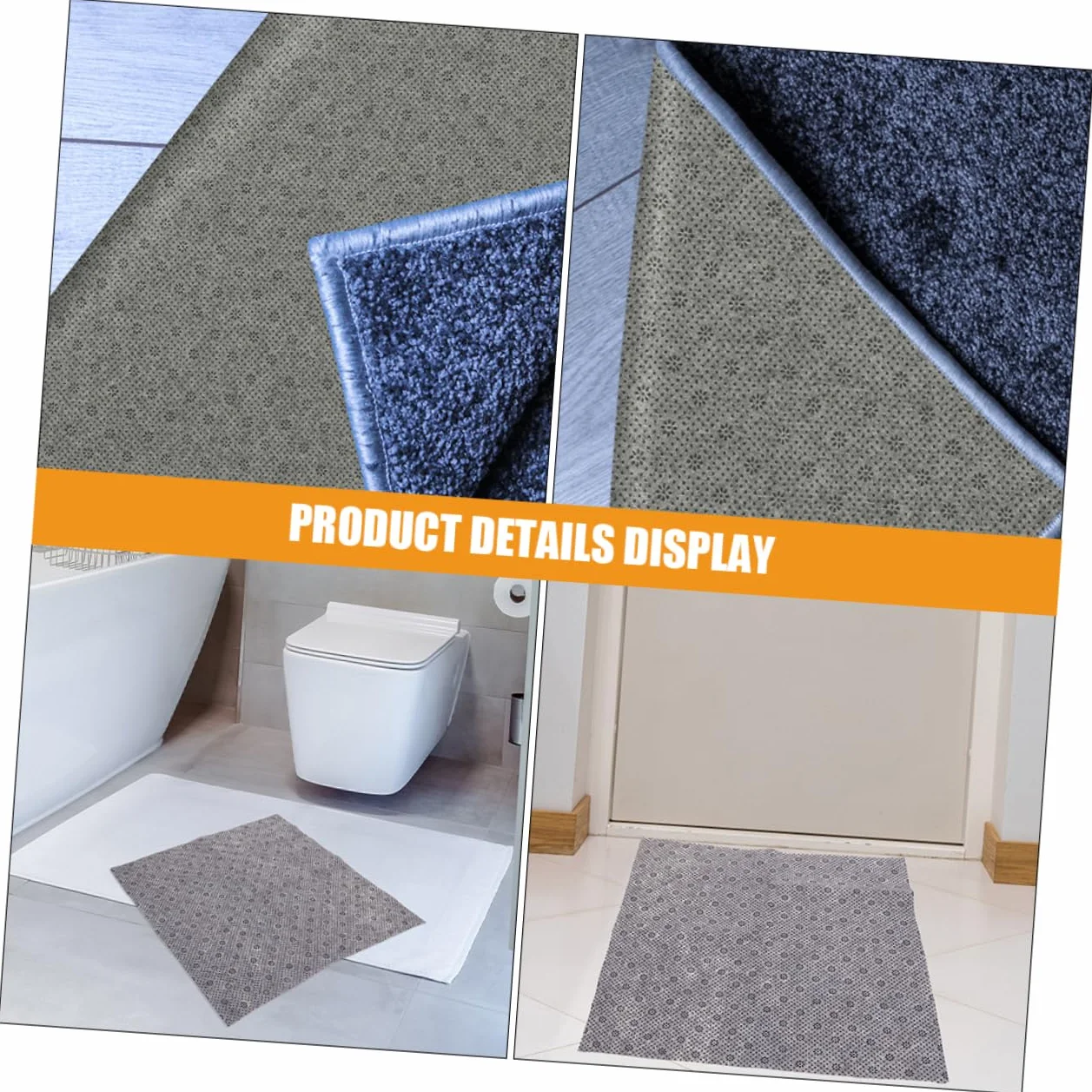 Tissu Non Tissé Antidérapant pour Tapis et Projets DIY, Large Application Allées Créations Artisanales