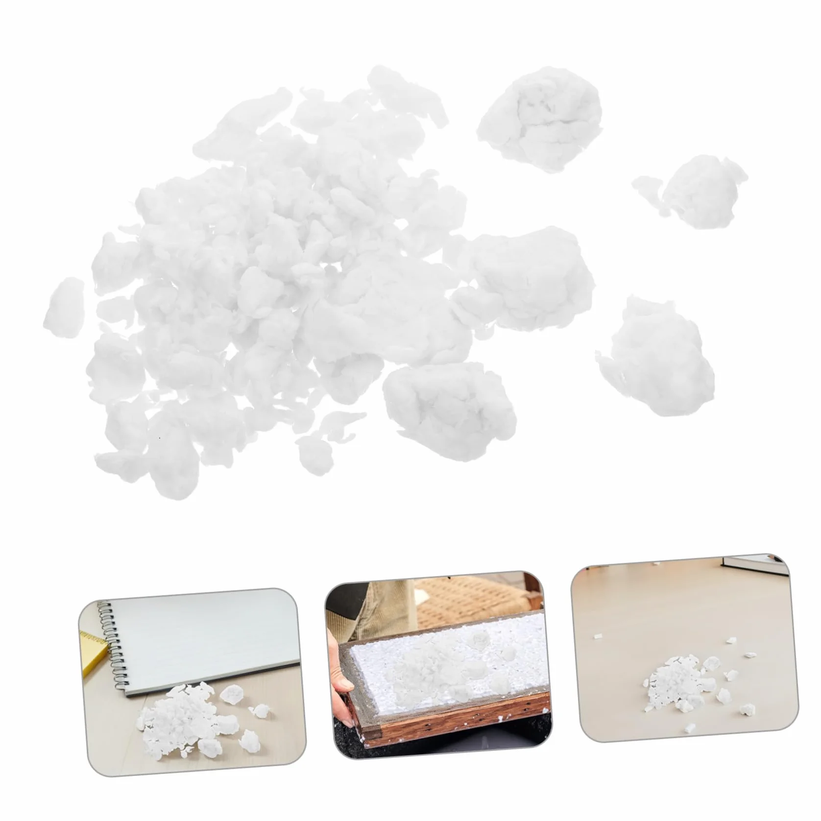 AUTSUPPL Papier Pâte Naturelle Déshydratée Matériau Fibres Artisanat DIY