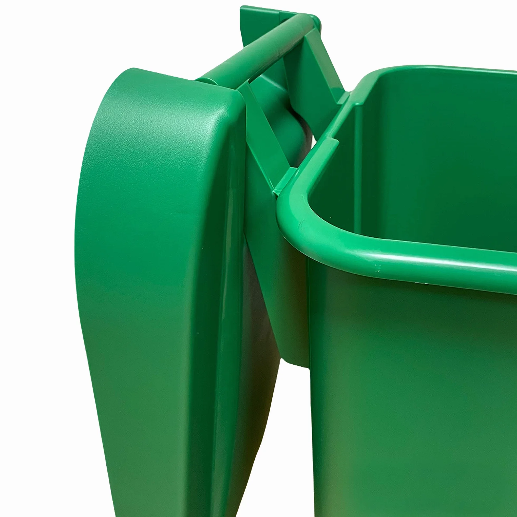 Wellhome Recycle Container 110 litres avec couvercle et roues