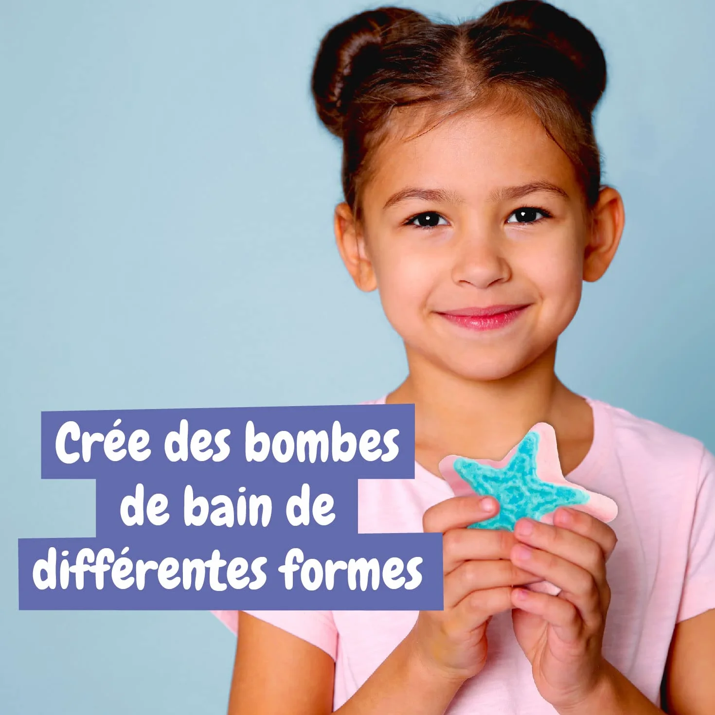 Science4you Fabrique Bombe de Bain pour Enfants: Création Boule de Bain, 6 Expériences Scientifiques, Coffret de Sciences pour Fille & Garçon 7+ Ans