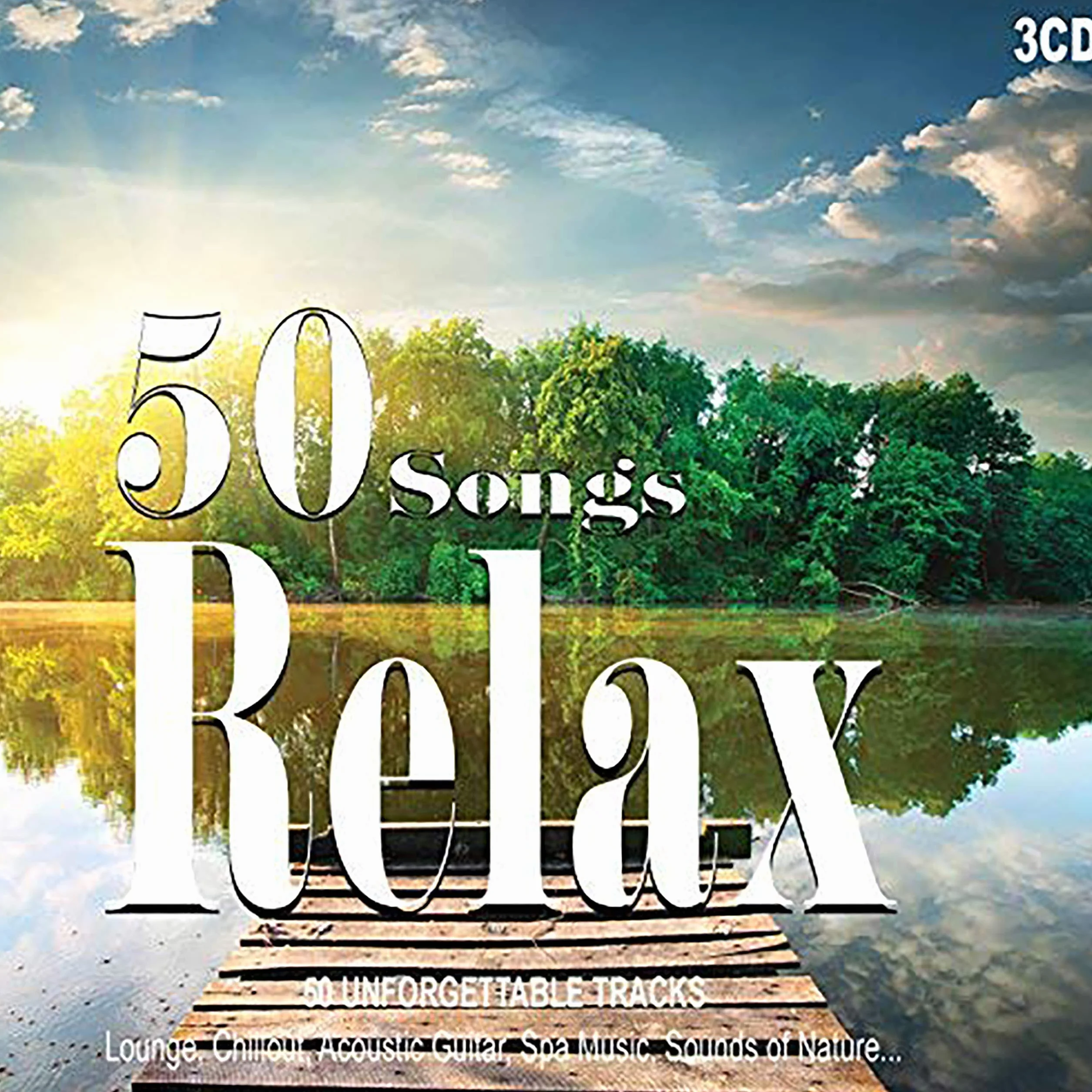 Musique Relaxante 50 Chansons, Guitare Acoustique, Son de la Nature, Chillout, Spa, Détente, Méditation