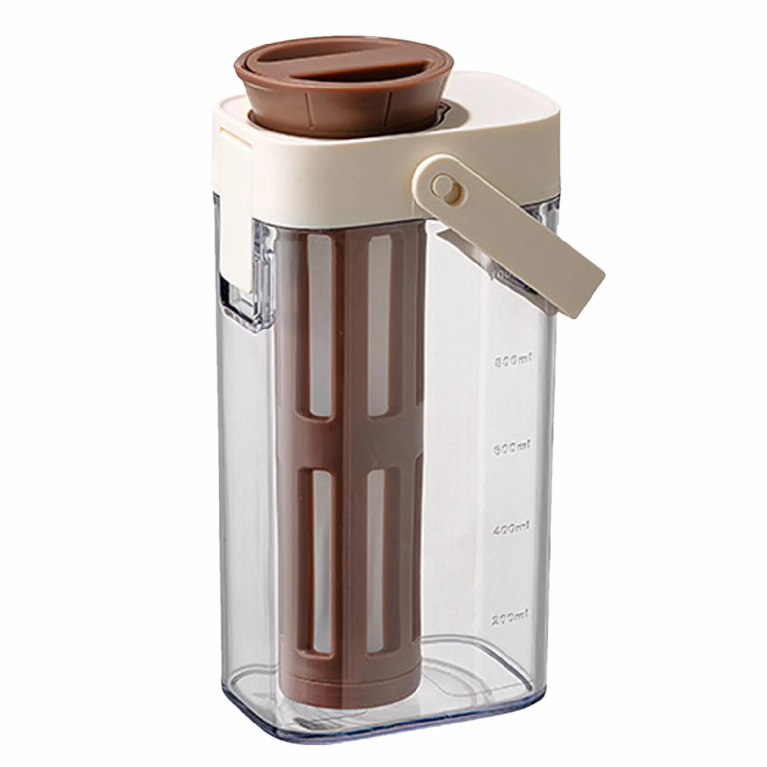 Cafetière à froid 1 L infuseur à café pot étanche 23x12,6x8,9 cm