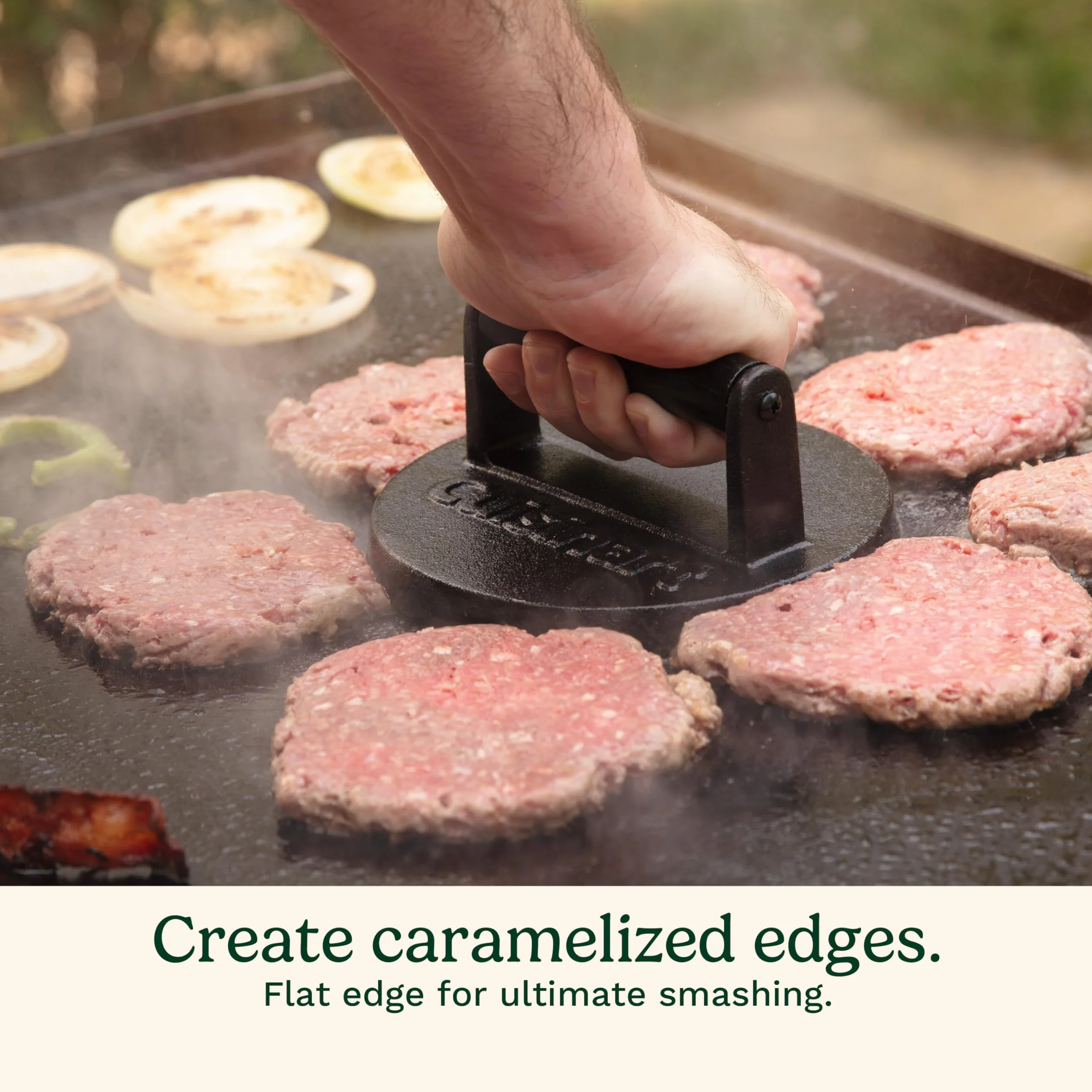 Cuisinart CISB-111 Cast Iron Smashed Burger Press