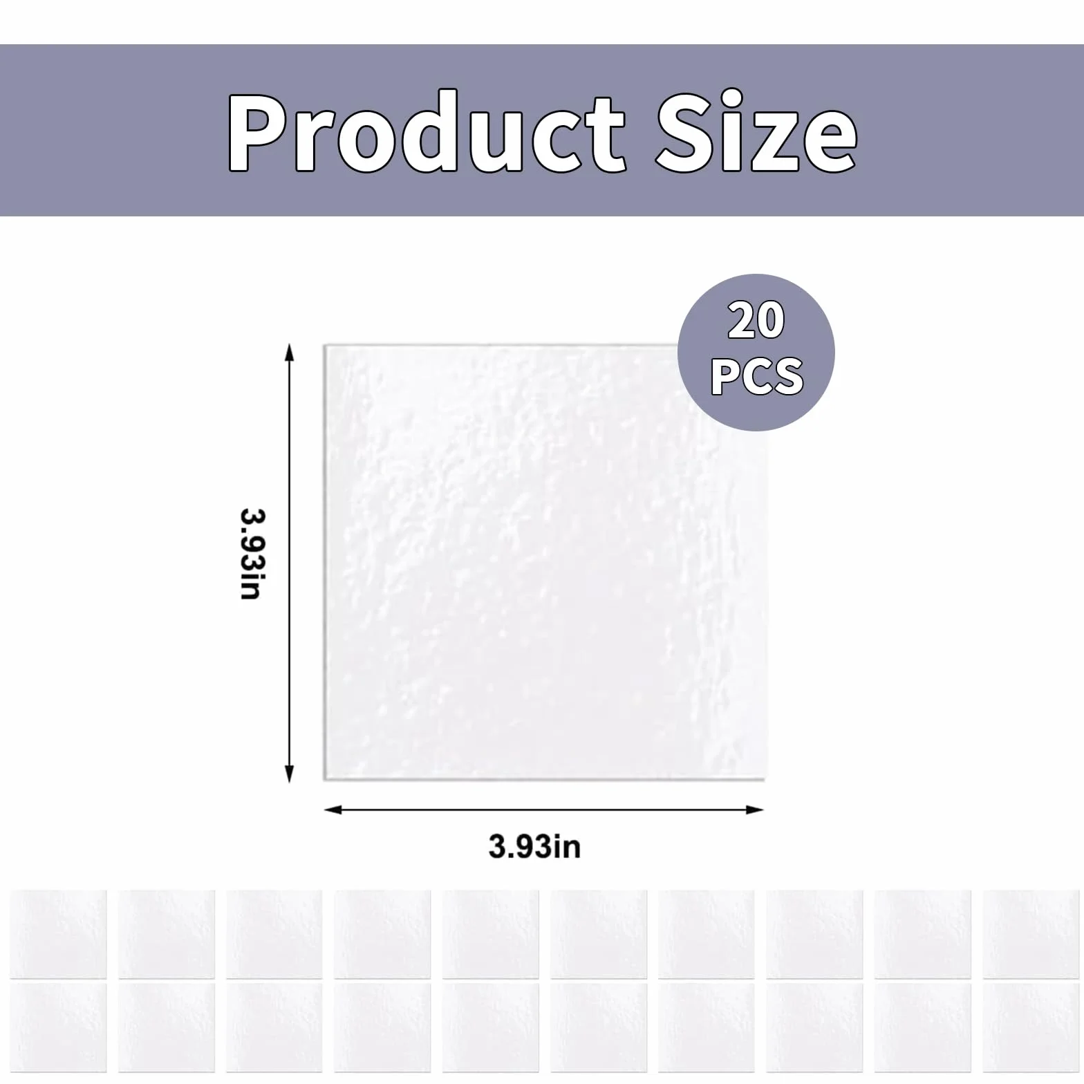 Sous Tapis Antidérapant 10x10 cm 10 Paires Anti Derapant Fixation Nappe Positionnement