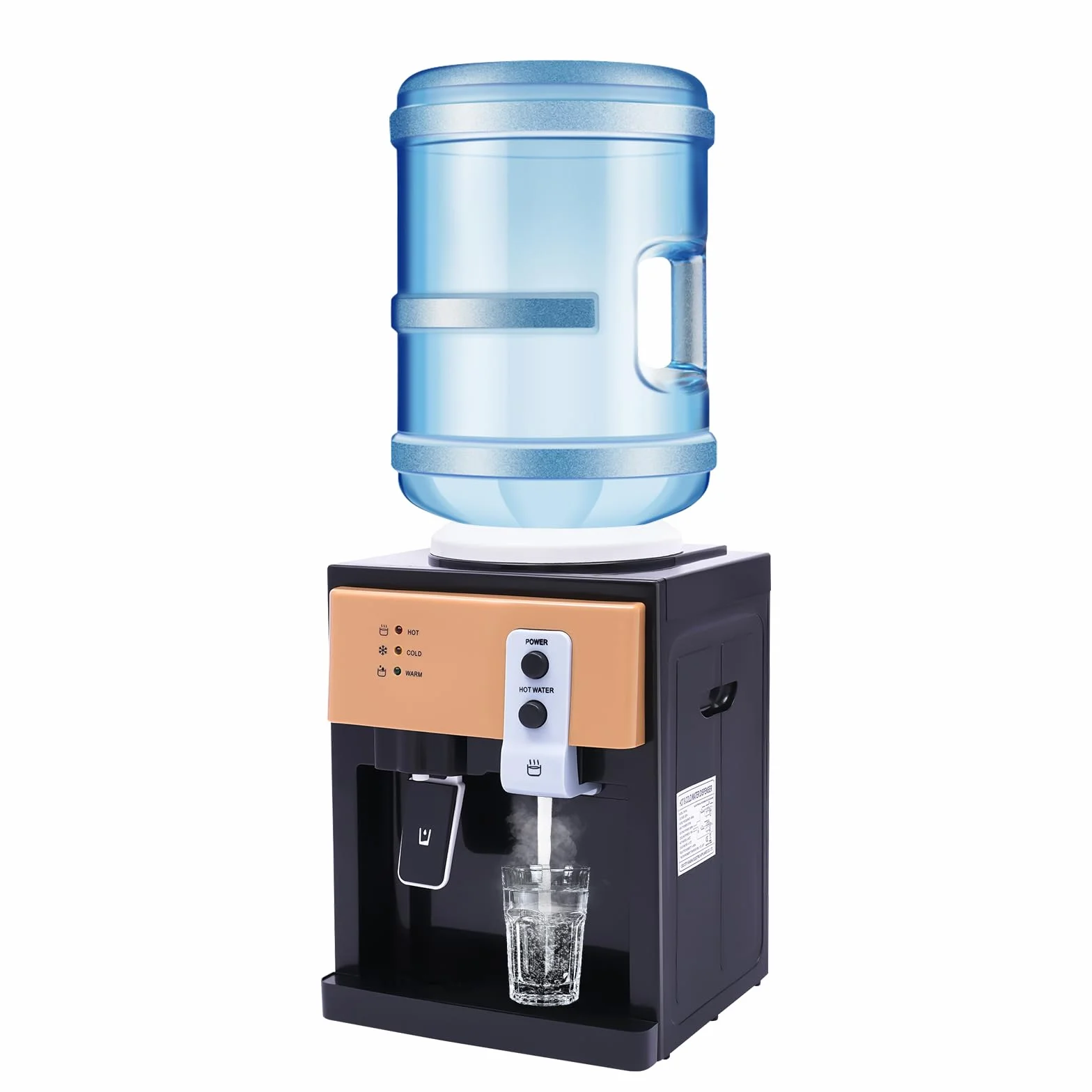 Distributeur d'eau Électrique 5 L 220 V 550 W Machine Eau Froide/Chaude Bureau