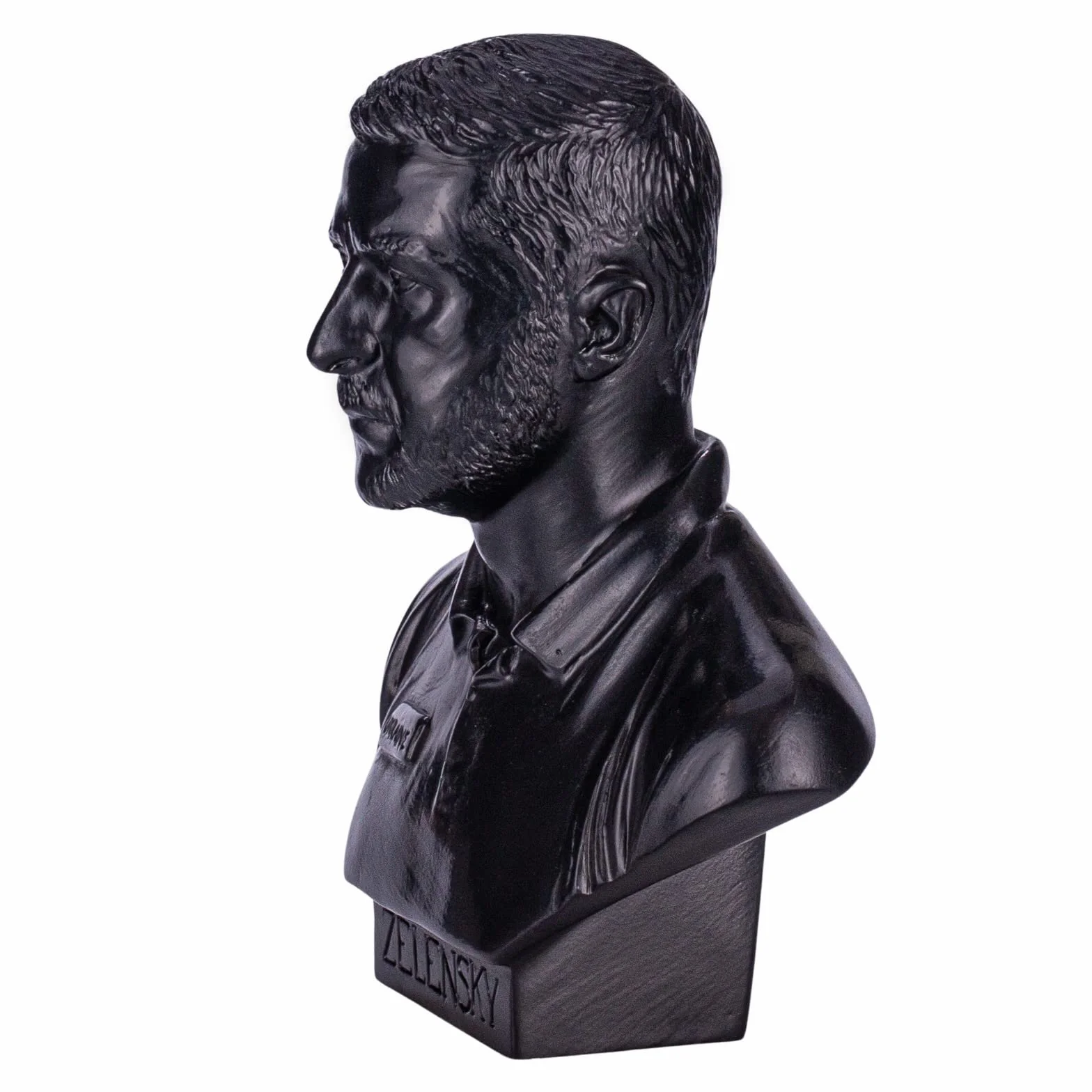 Buste en Pierre du président Volodymyr Zelensky 15 cm