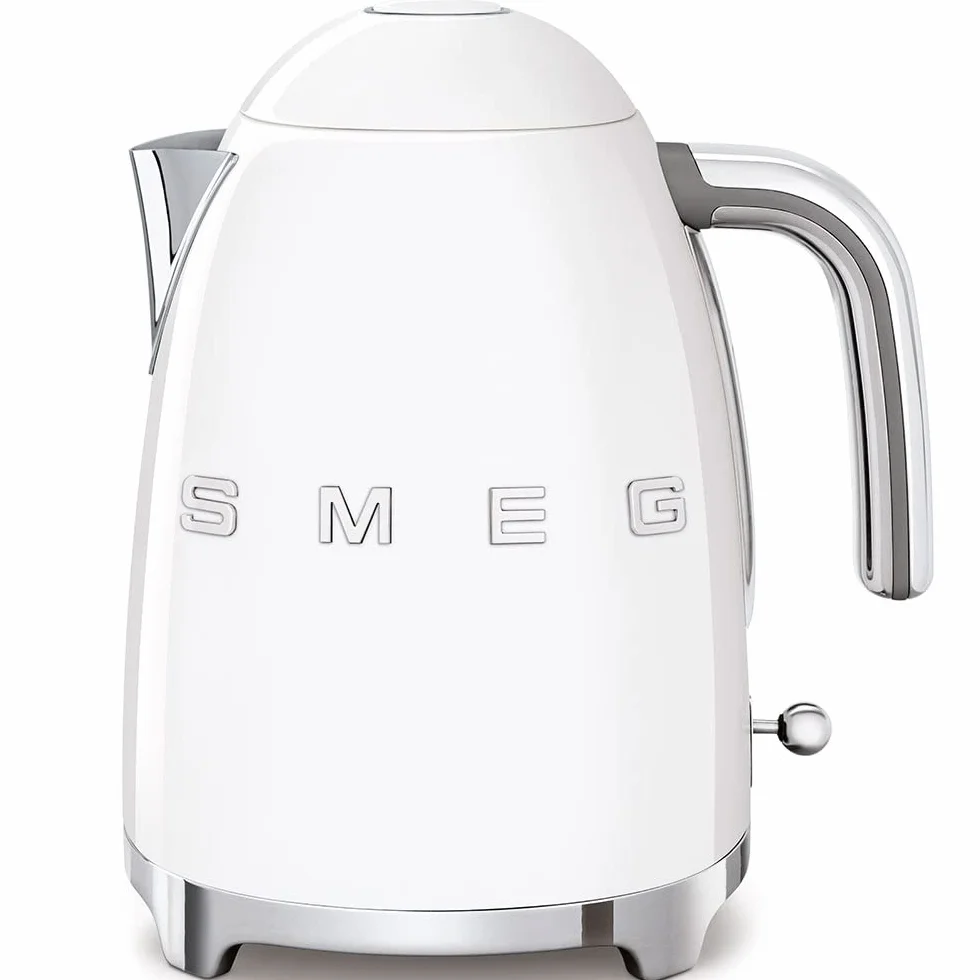 Smeg Ensemble bouilloire 1,7 l 3 kW et grille-pain 2 tranches blanc