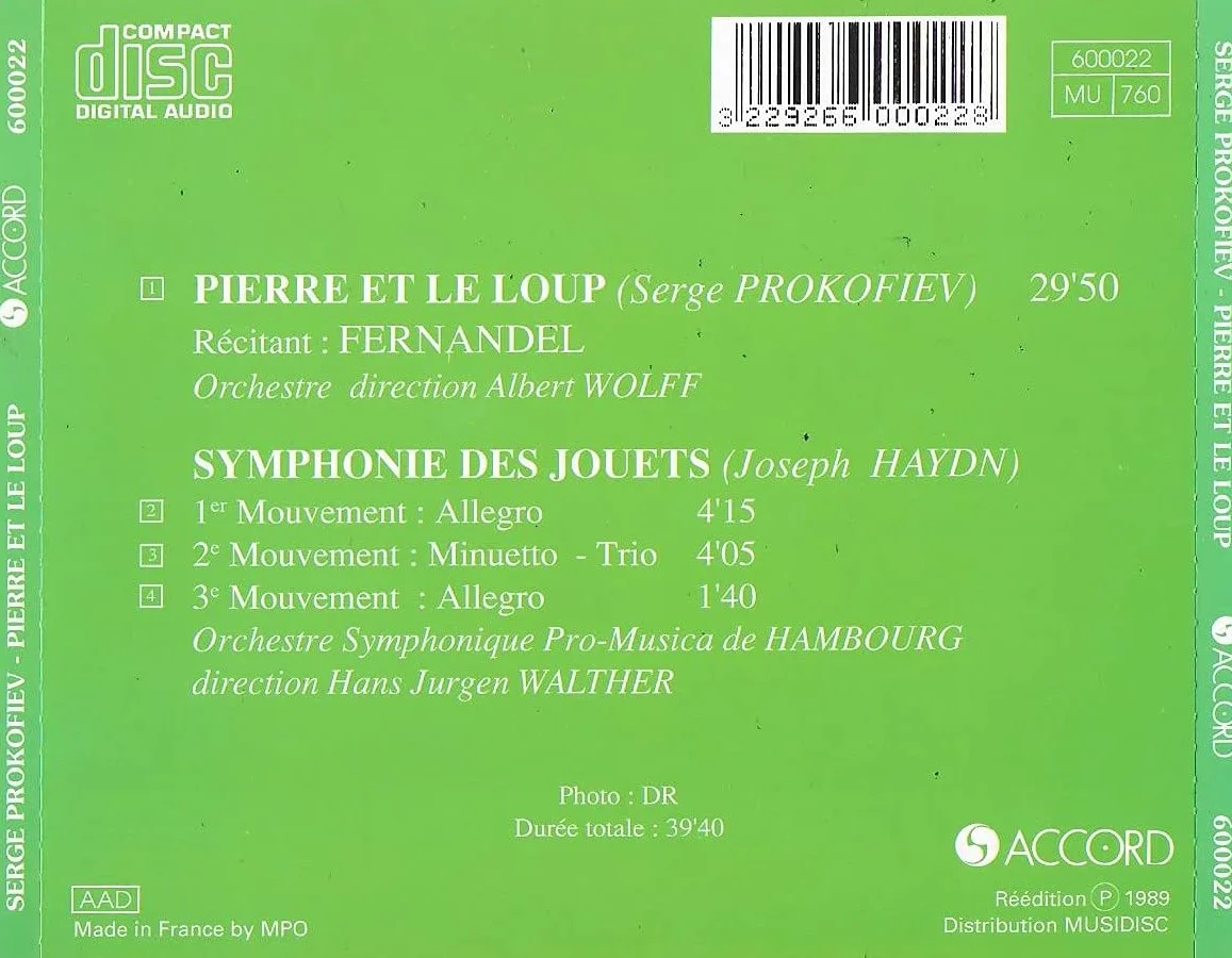 Par Fernanel Symphonie Des Jouets Haydn