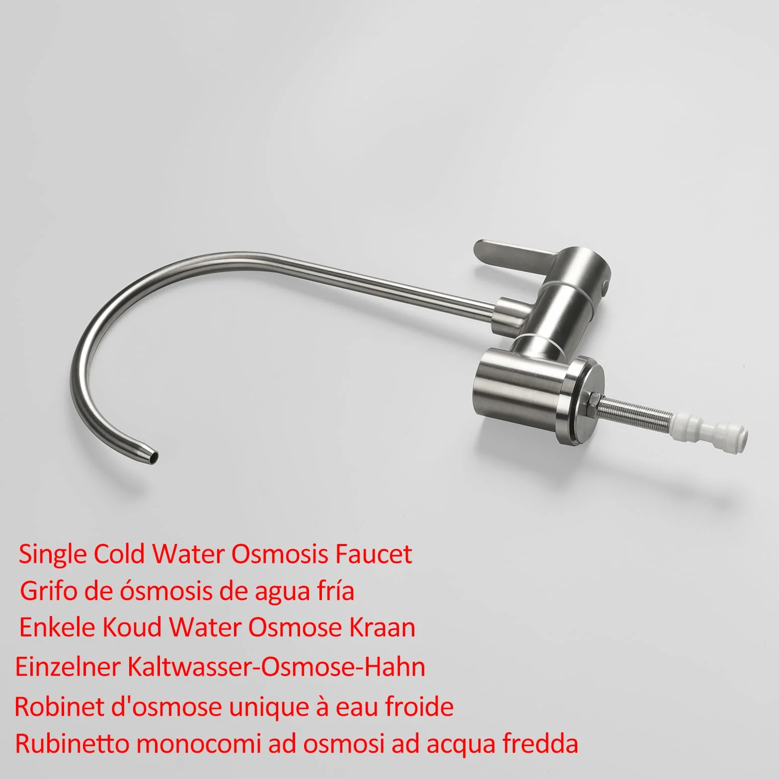 Robinet Osmoseur Eau Froide Rabattable 1 Voie Pour Système Filtration Eau