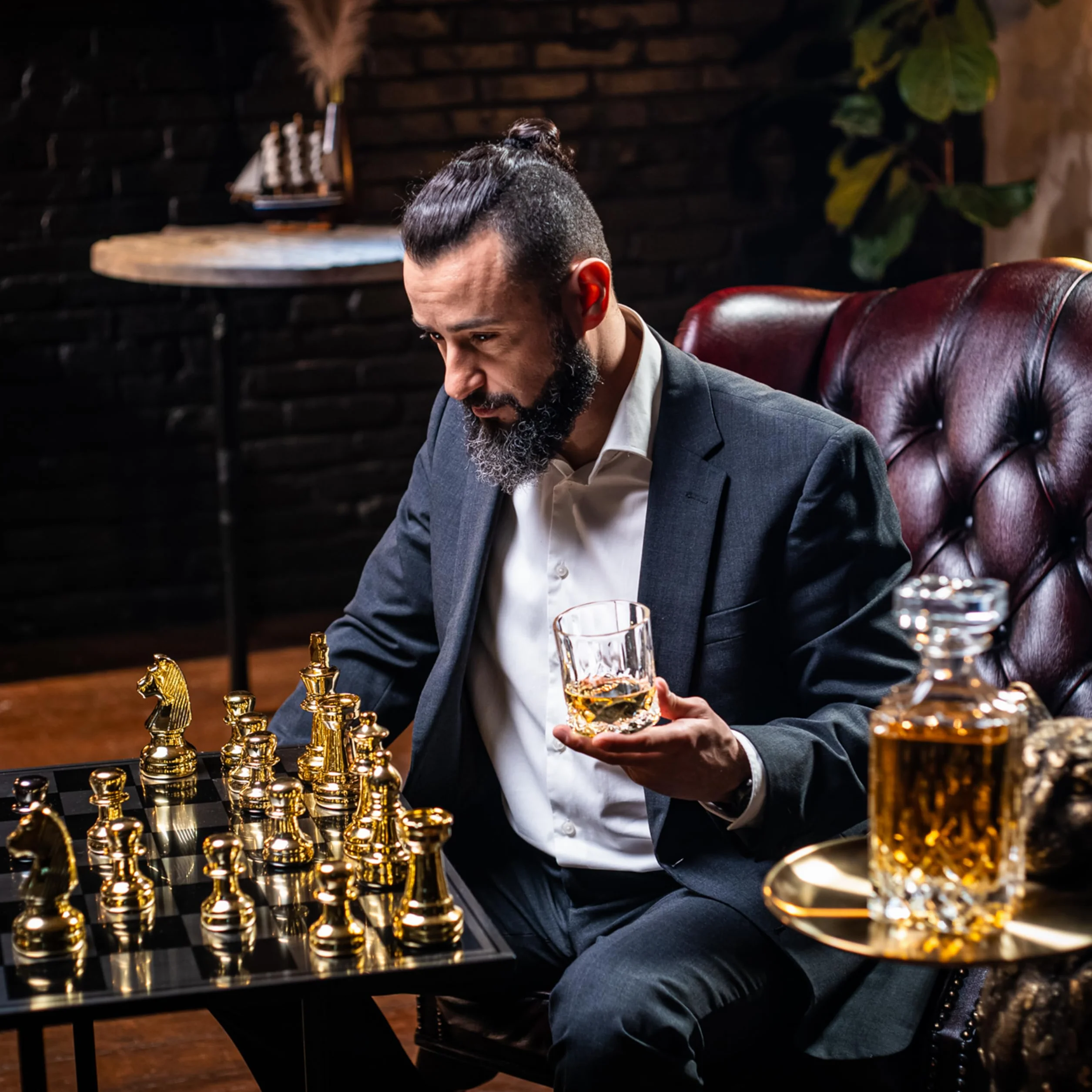 Set de Verre à Whisky Coffret Cadeau Homme 310ML 8 Pierre à Whisky
