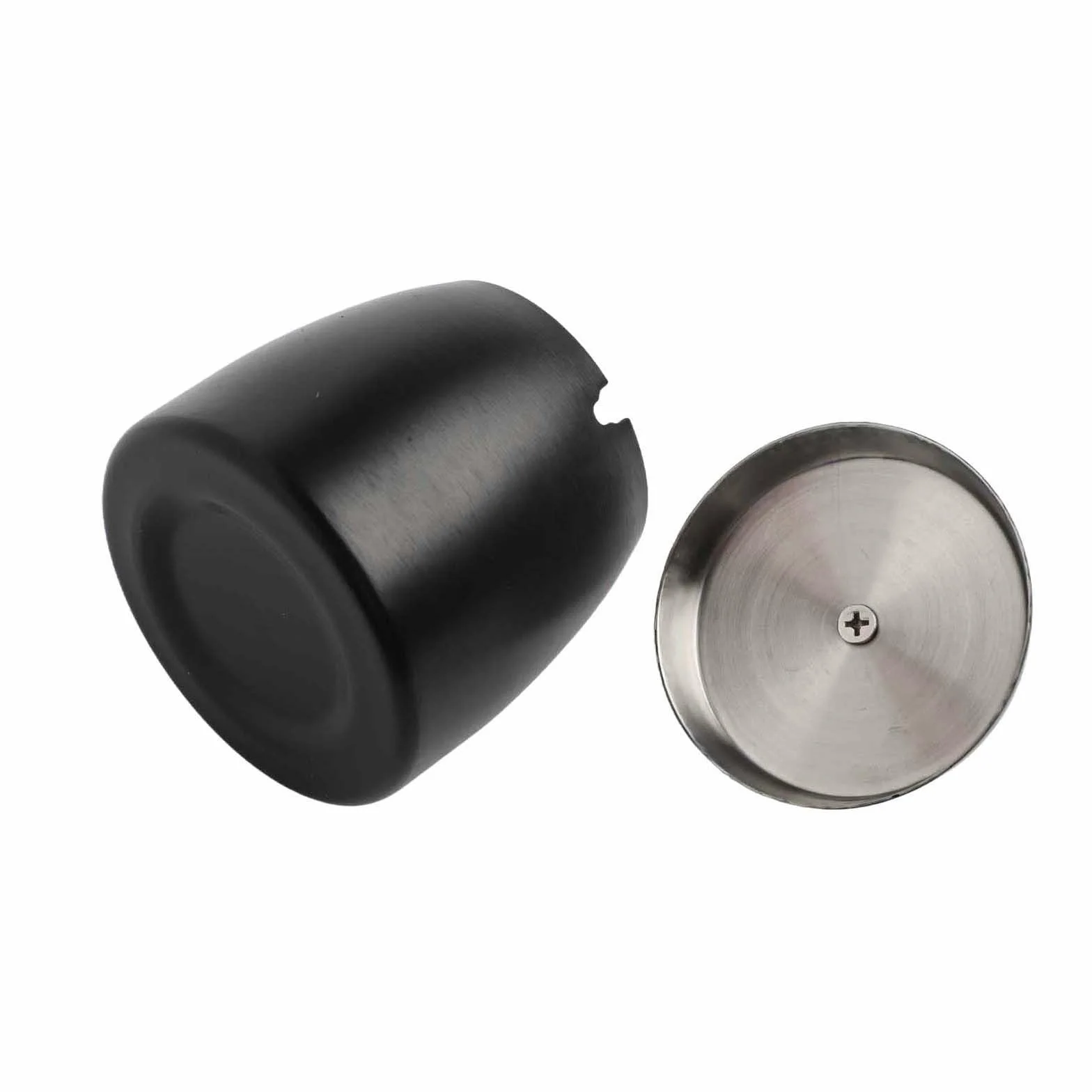Collecteur de suie acier inoxydable 9 x 8 cm anti-odeurs coupe-vent récupérateur cendres