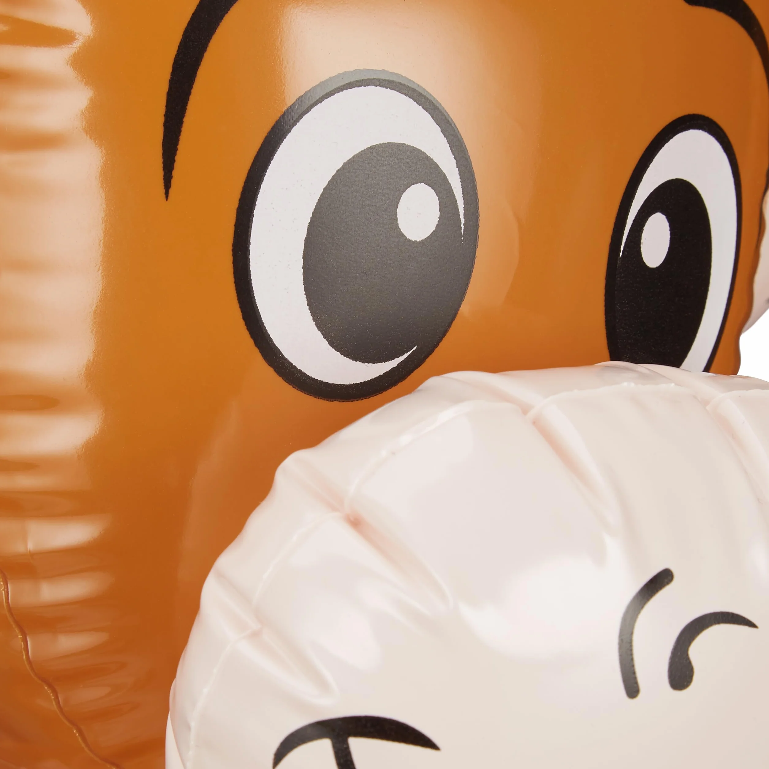 Relaxdays Singe Gonflable Lot de 2, Accessoire Décoratif Anniversaire Carnaval Piscine, Marron