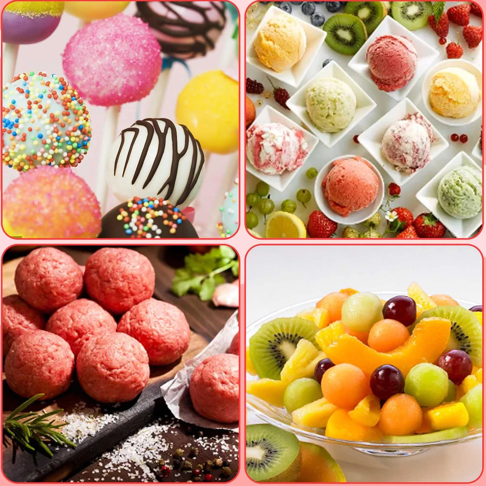 Cake Pop Treat Bag bâtonnets et emballages Cake Pop, 100 bâtonnets sucettes papier, sacs Cake Pop, attaches dorées, cuillère à Cake Pop fabrication bonbons